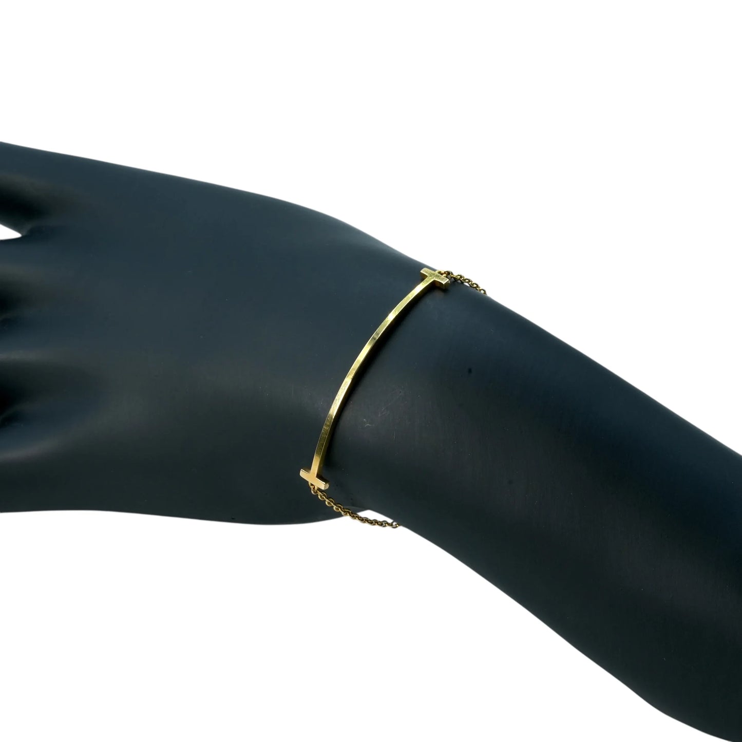 Tiffany T Smile Small Bracelet - 18K Yellow Gold