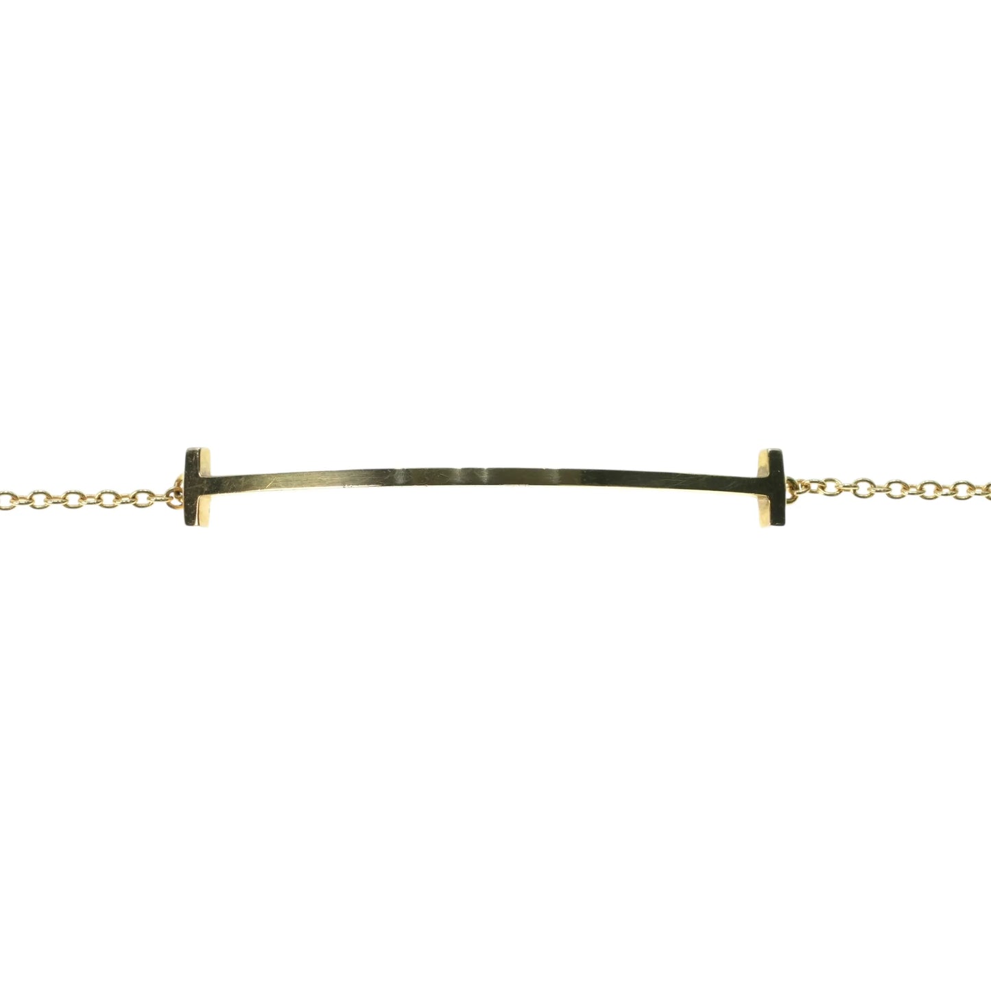 Tiffany T Smile Small Bracelet - 18K Yellow Gold