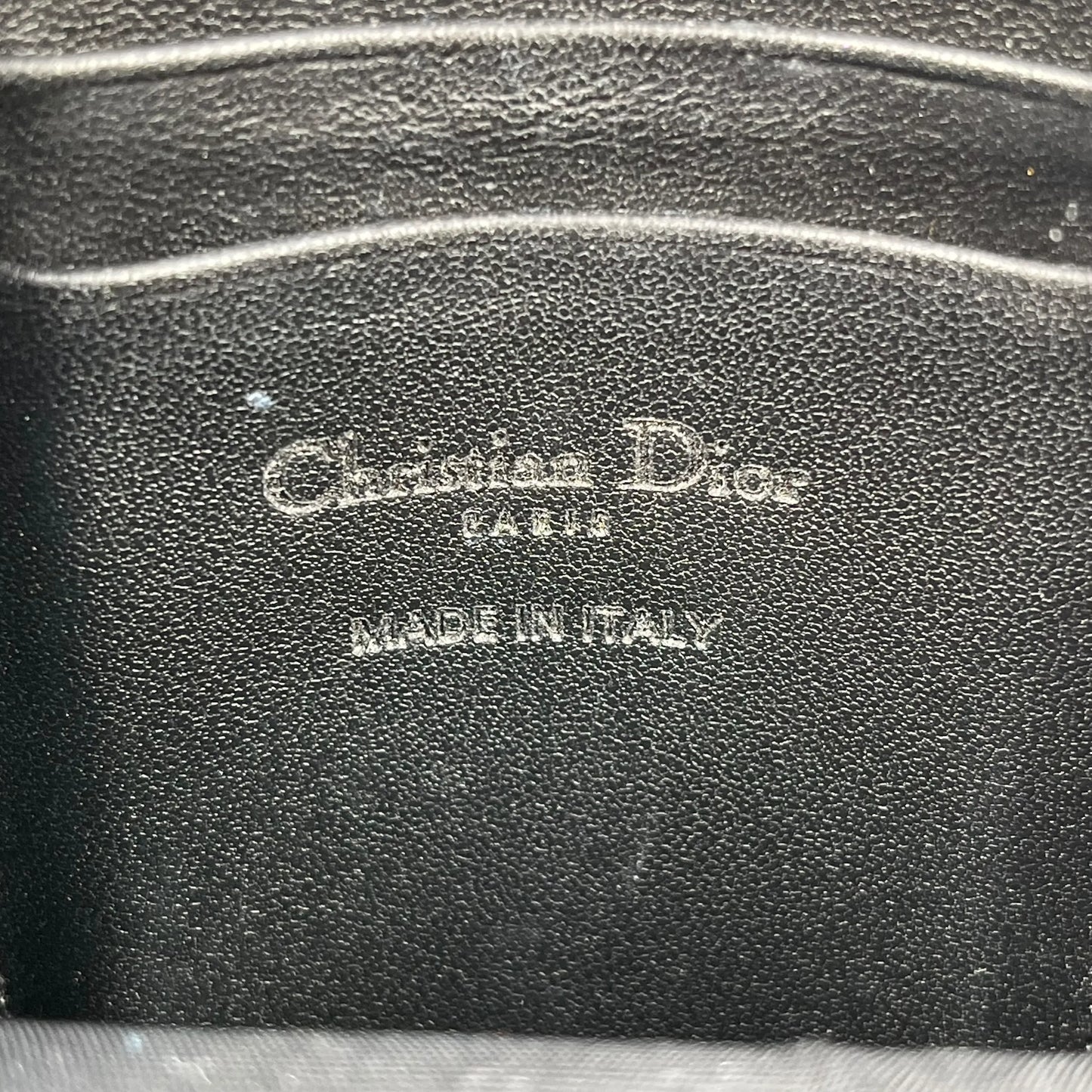 Dior Lady Dior Call‘in Dior Phone Holder - Black