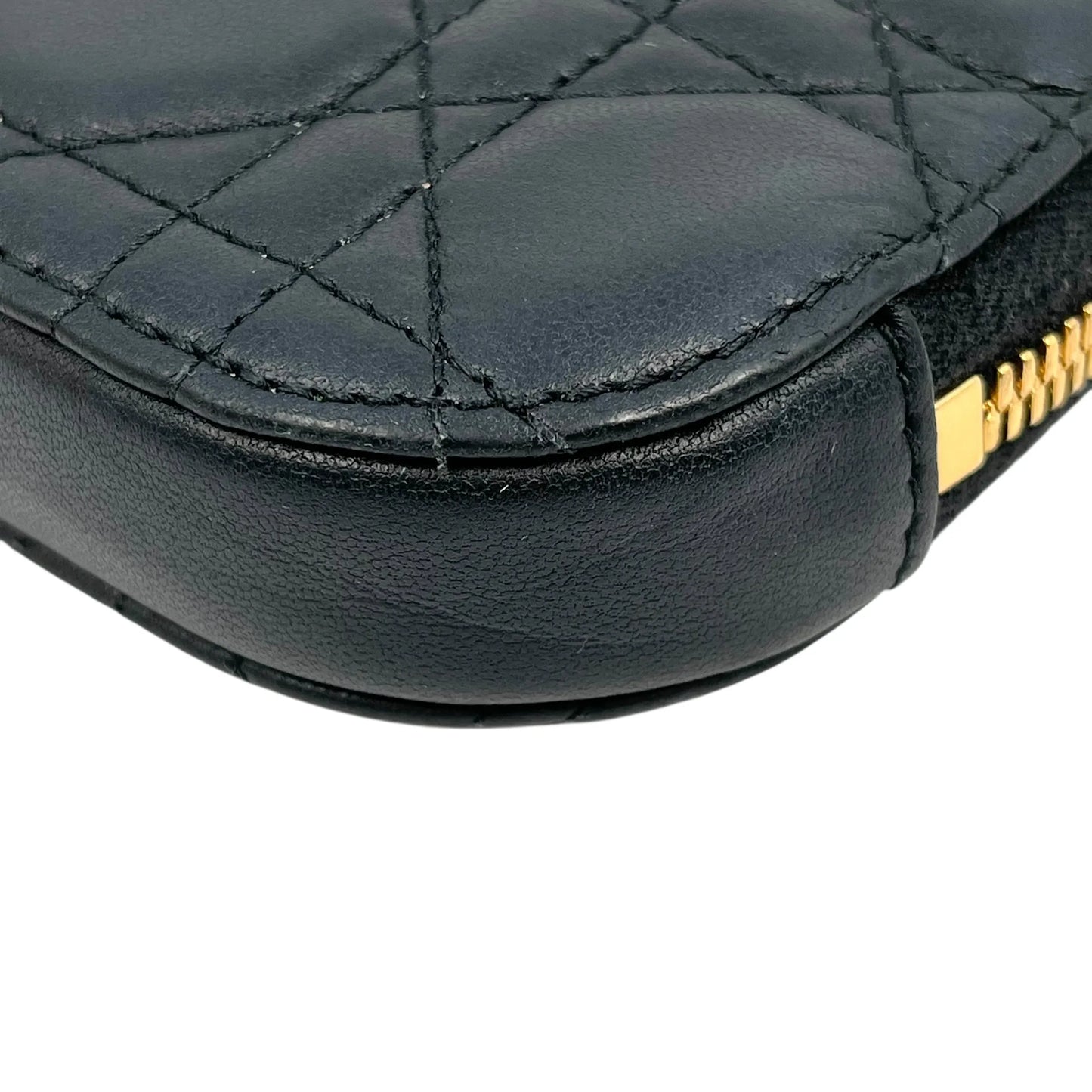 Dior Lady Dior Call‘in Dior Phone Holder - Black