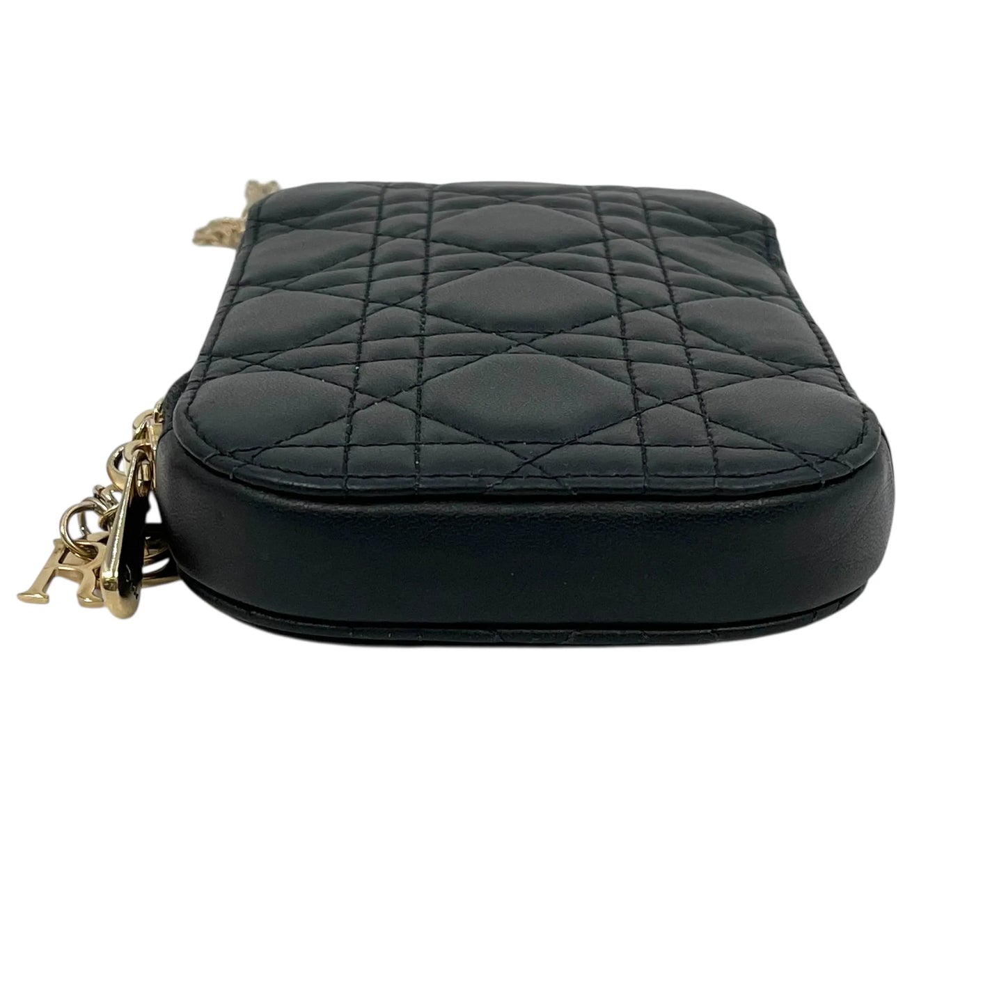 Dior Lady Dior Call‘in Dior Phone Holder - Black
