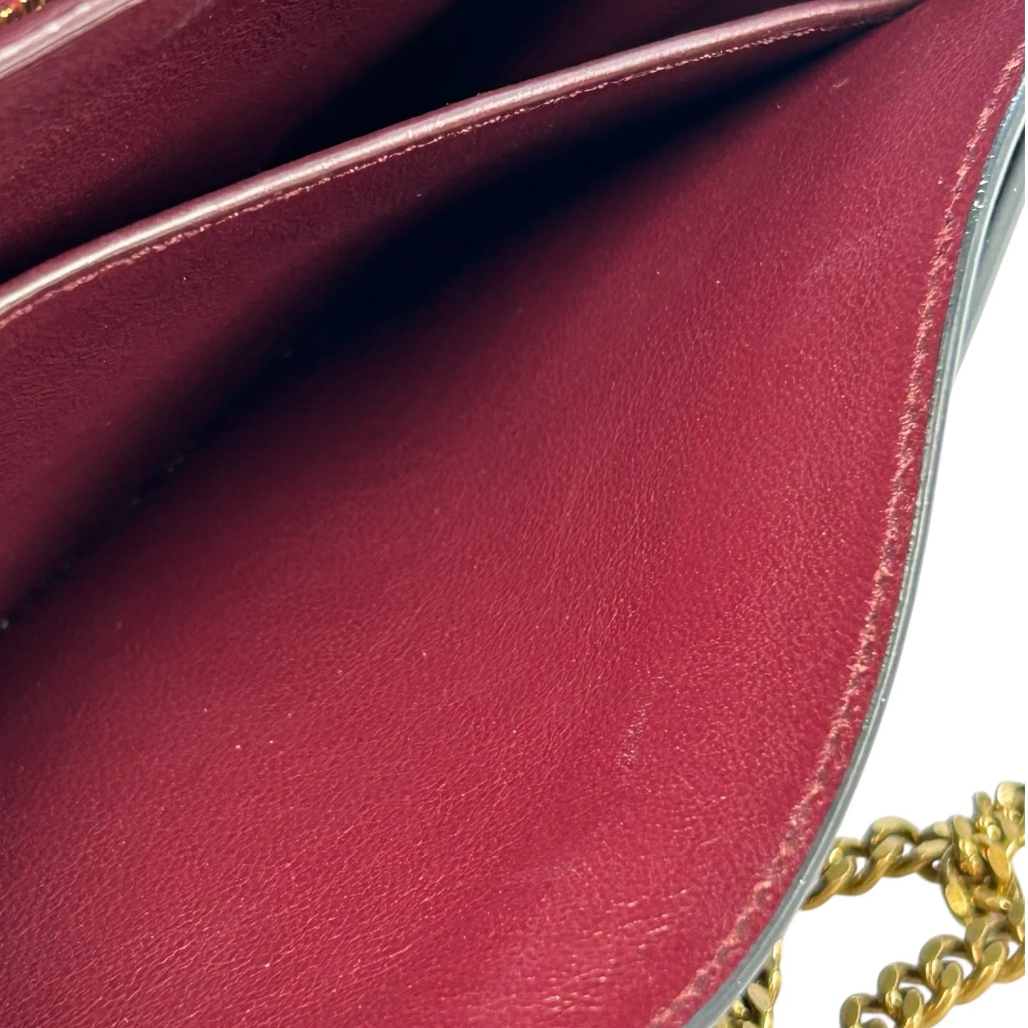 Saint Laurent Cassandra Chain Shoulder Bag - Black