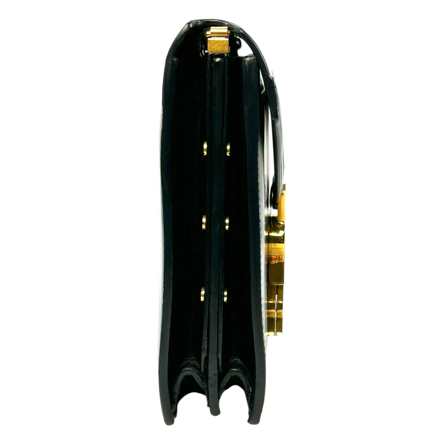 Saint Laurent Cassandra Chain Shoulder Bag - Black
