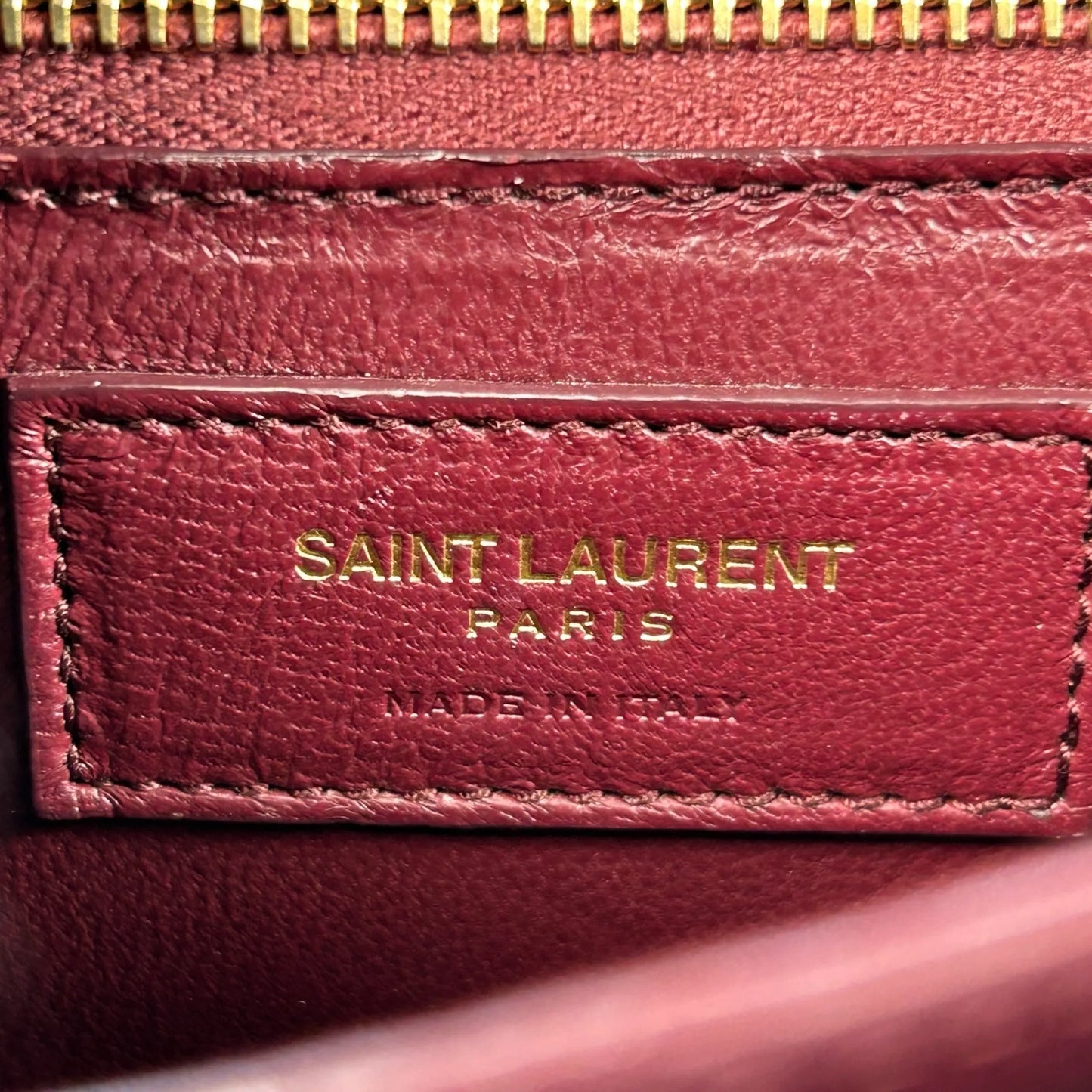Saint Laurent Cassandra Chain Shoulder Bag - Black