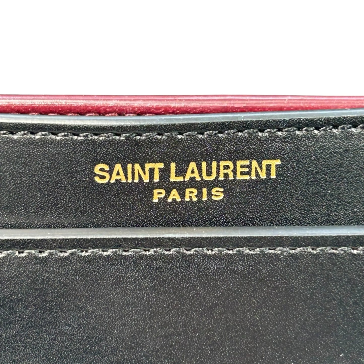 Saint Laurent Cassandra Chain Shoulder Bag - Black