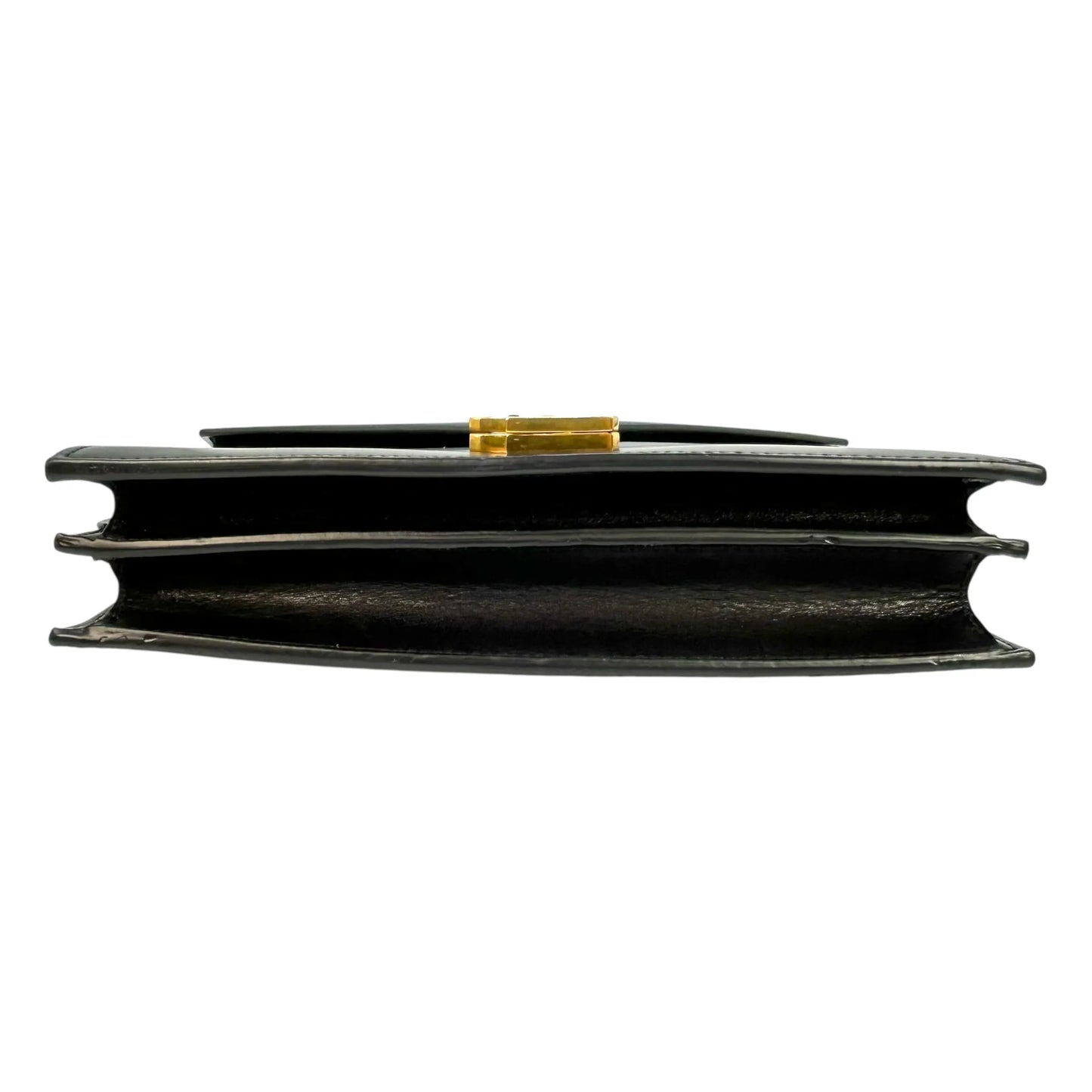 Saint Laurent Cassandra Chain Shoulder Bag - Black