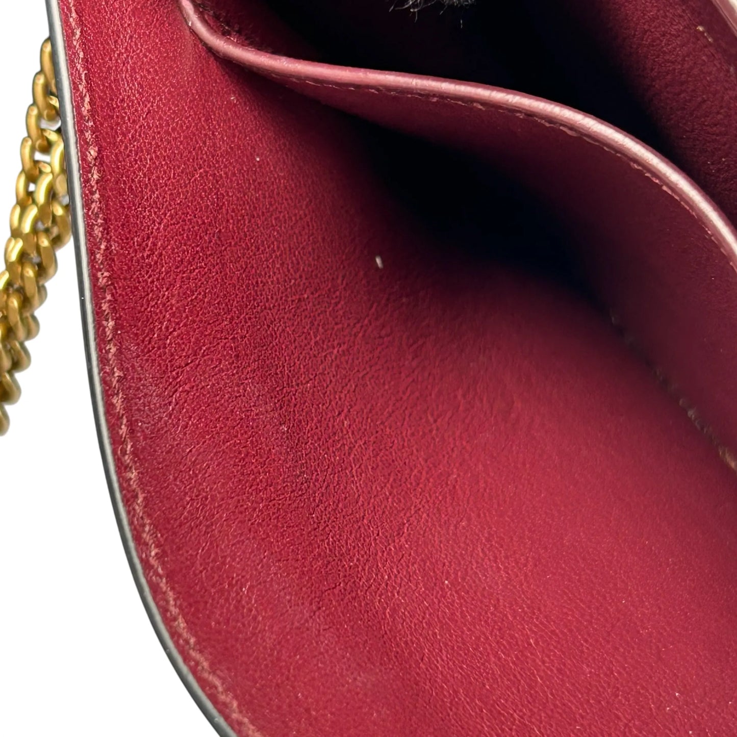 Saint Laurent Cassandra Chain Shoulder Bag - Black