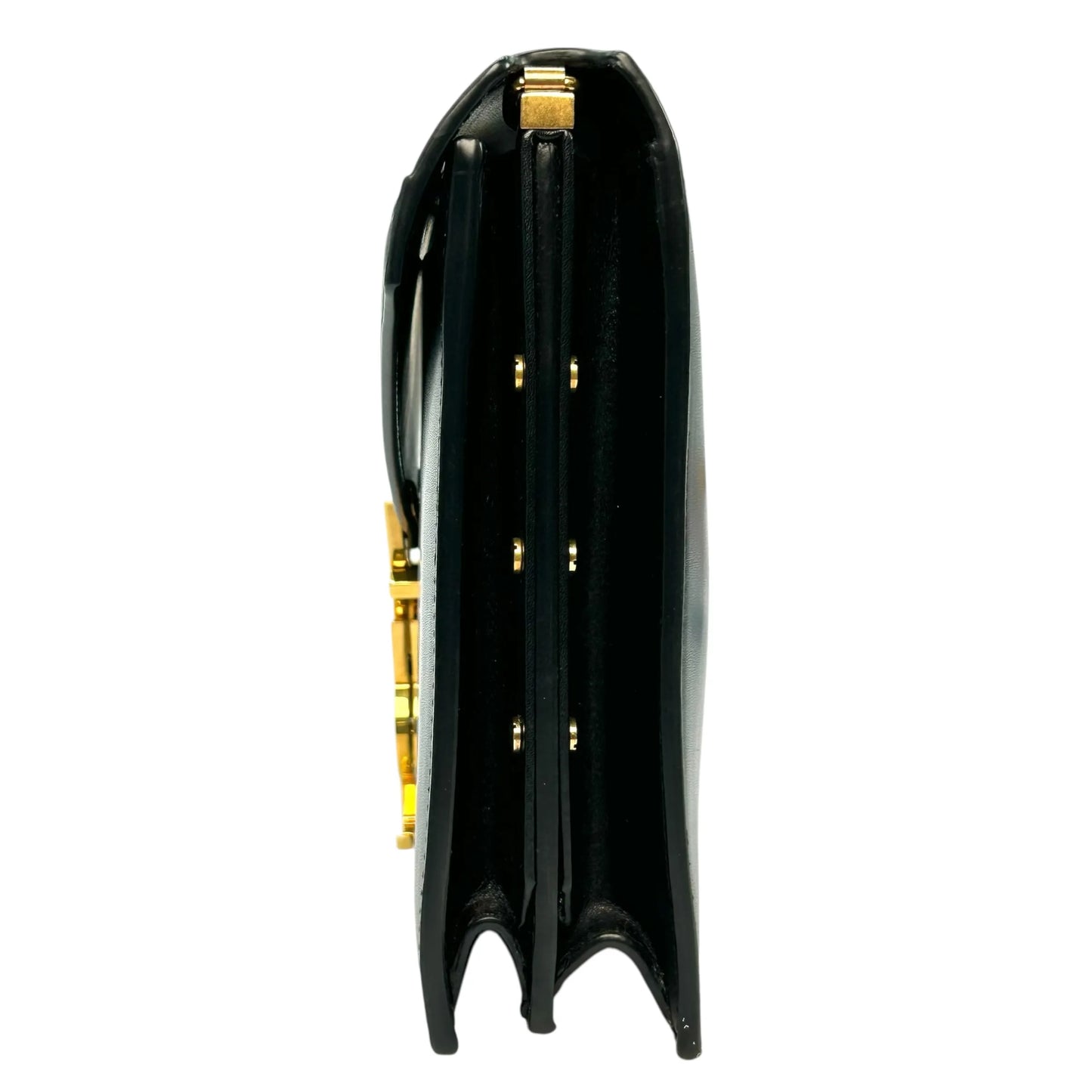 Saint Laurent Cassandra Chain Shoulder Bag - Black