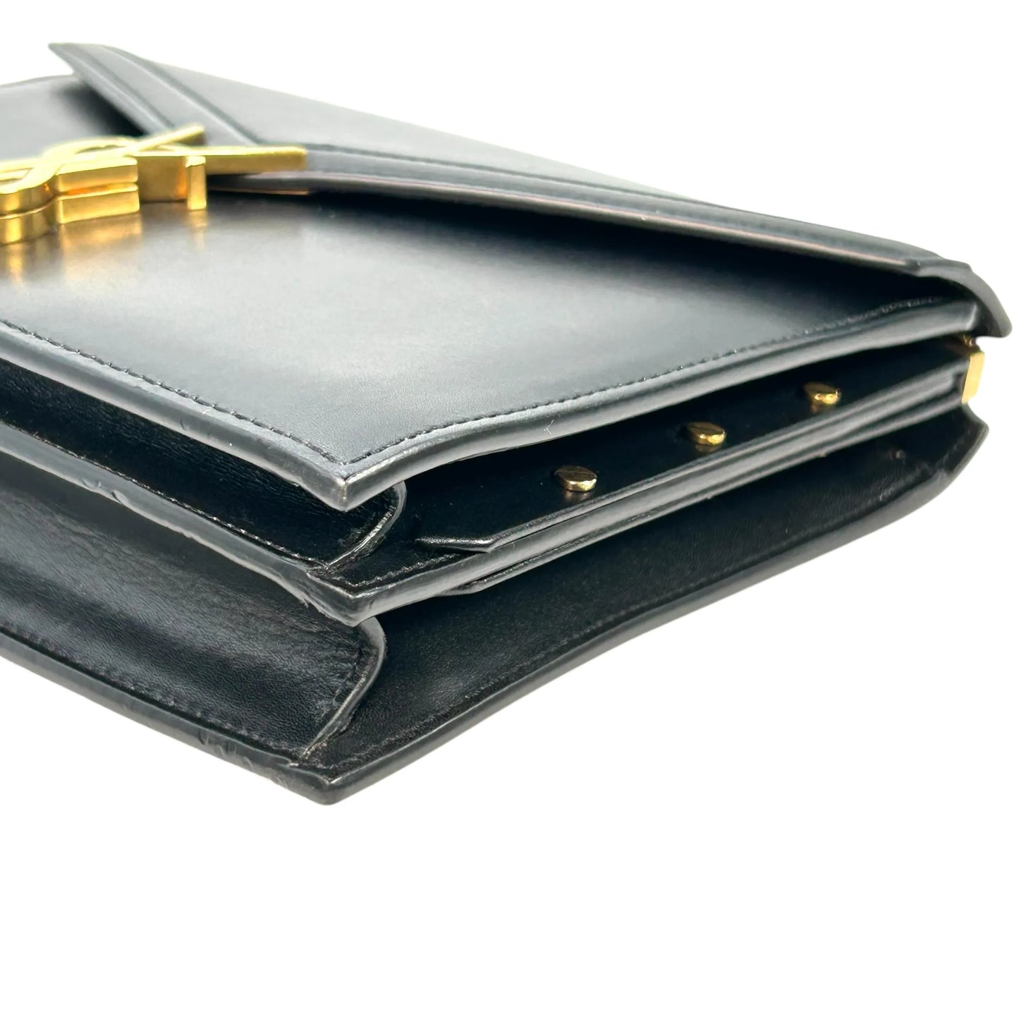 Saint Laurent Cassandra Chain Shoulder Bag - Black
