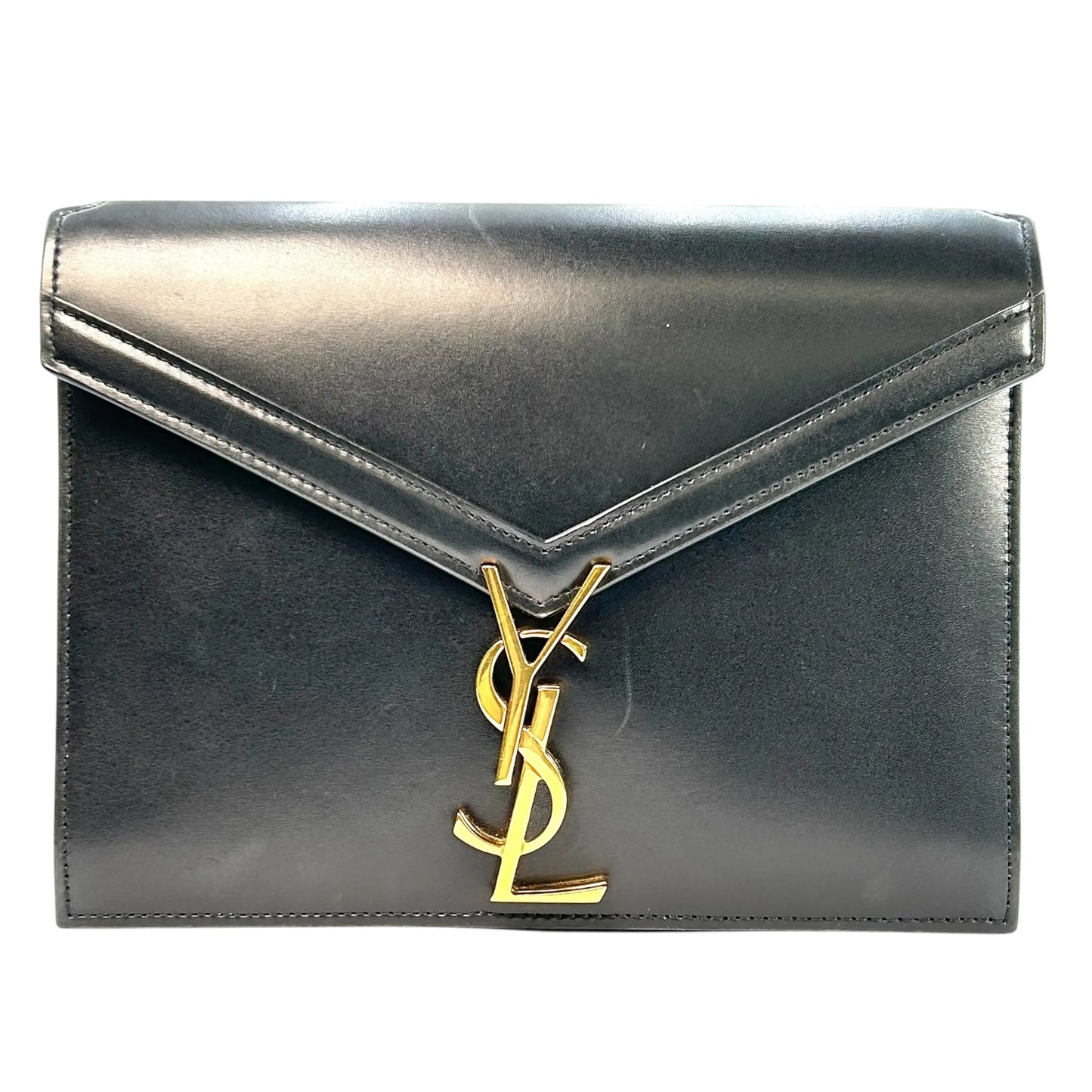Saint Laurent Cassandra Chain Shoulder Bag - Black