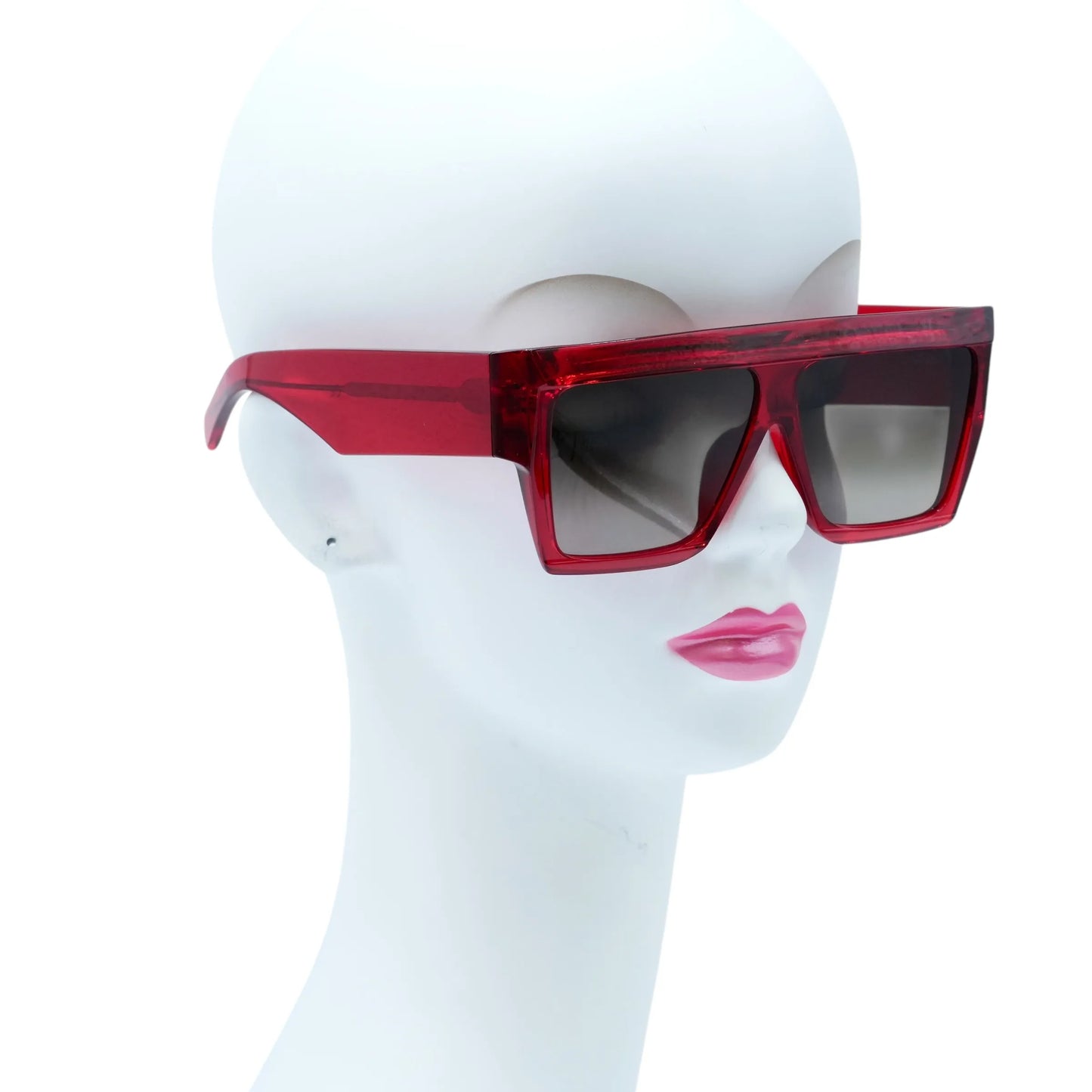 CELINE Red Frame Sunglasses - Red - 32904