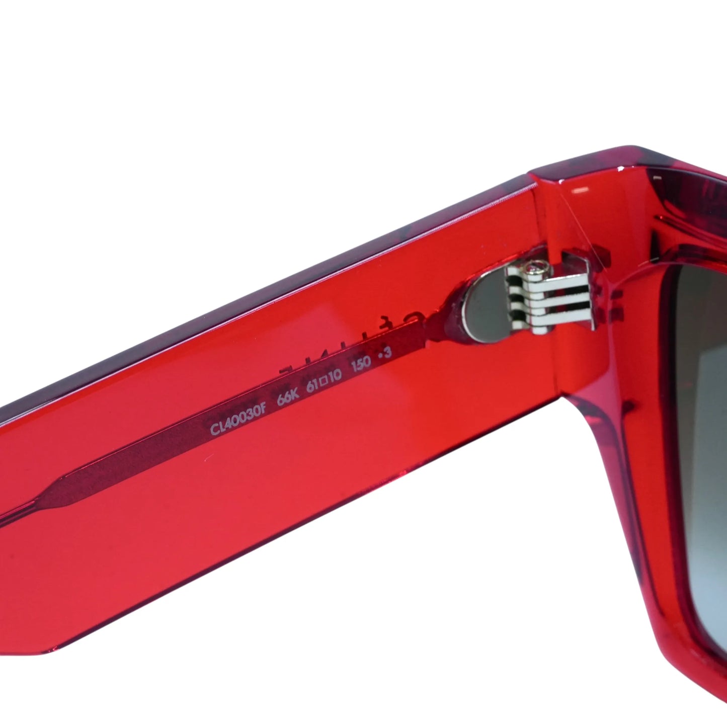 CELINE Red Frame Sunglasses - Red - 32904