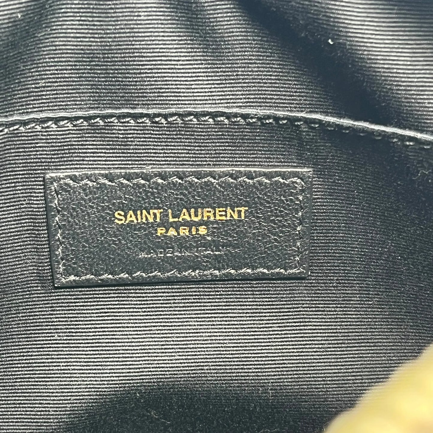 Saint Laurent Lou Medium Shoulder Bag - Navy