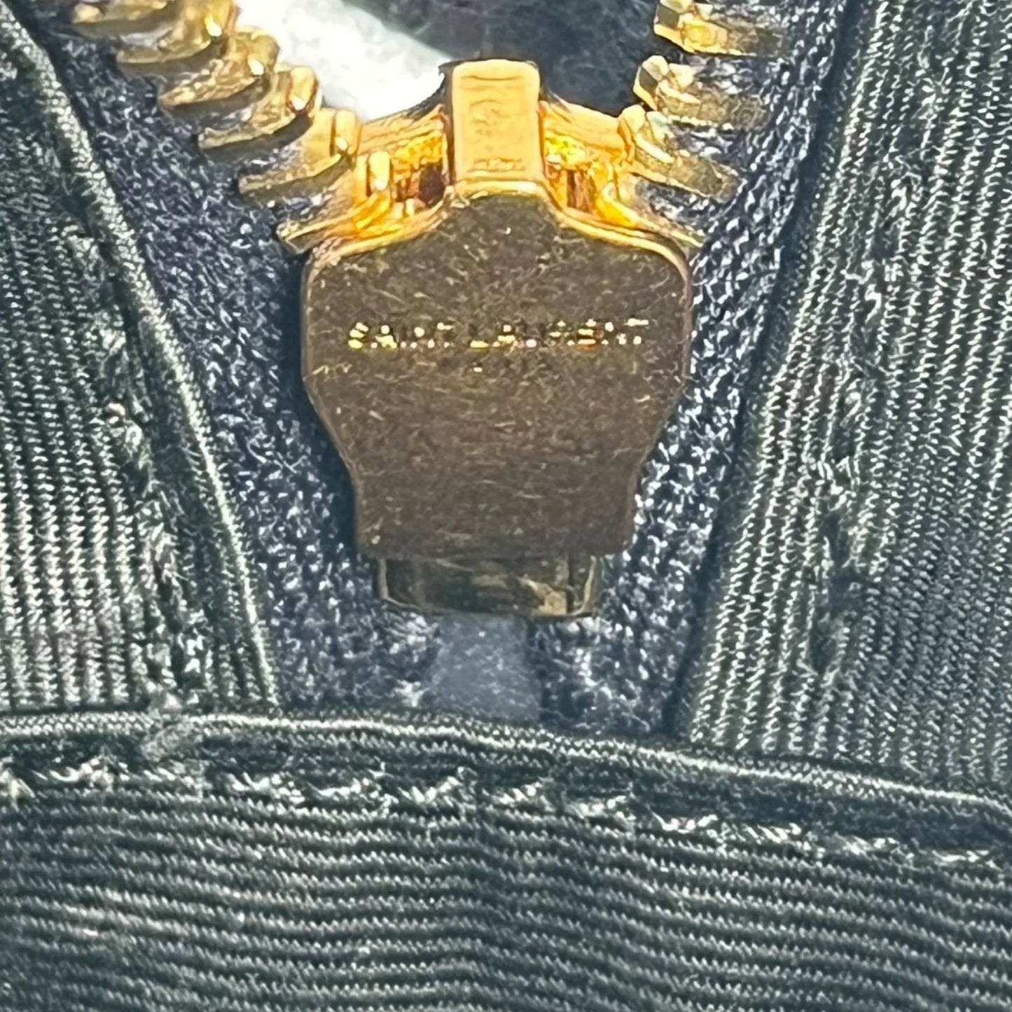 Saint Laurent Lou Medium Shoulder Bag - Navy