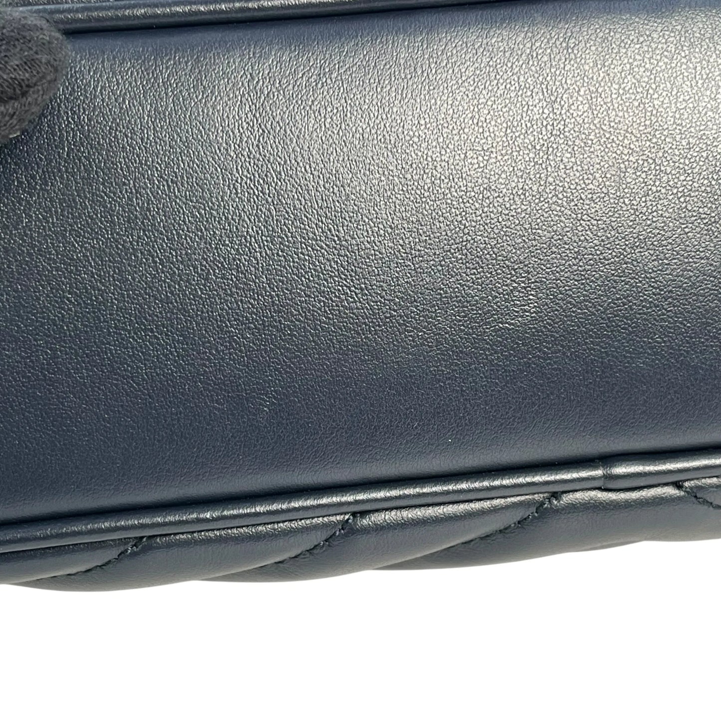 Saint Laurent Lou Medium Shoulder Bag - Navy