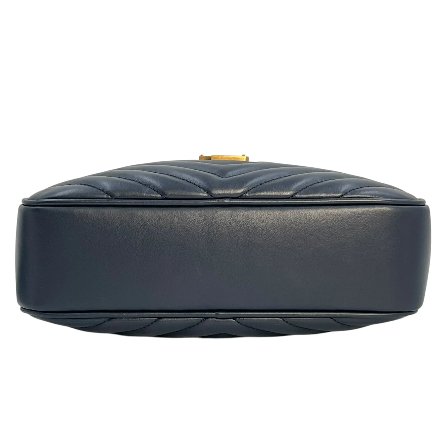 Saint Laurent Lou Medium Shoulder Bag - Navy