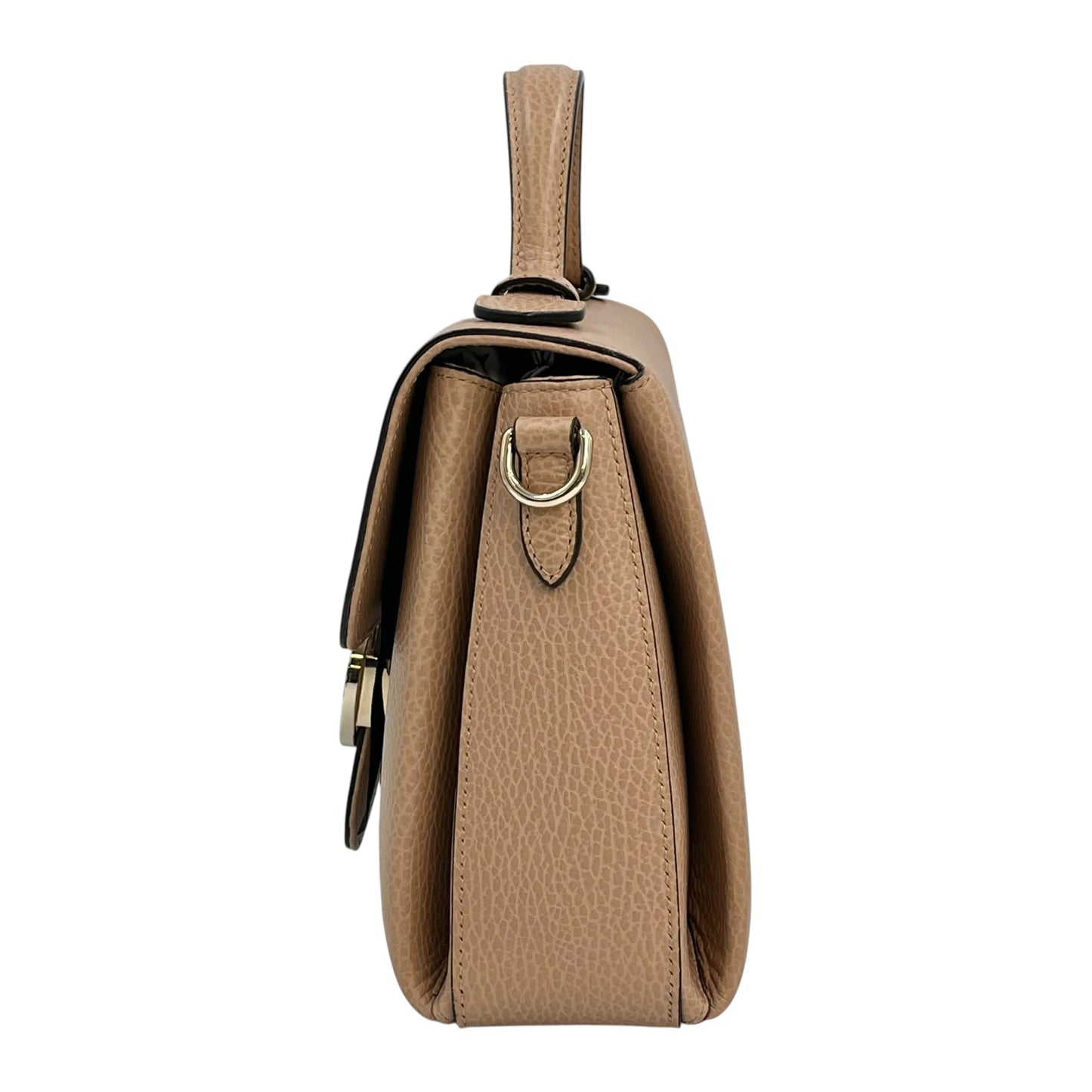 GUCCI Interloking G Chain Shoulder Bag Hand Bag - Beige