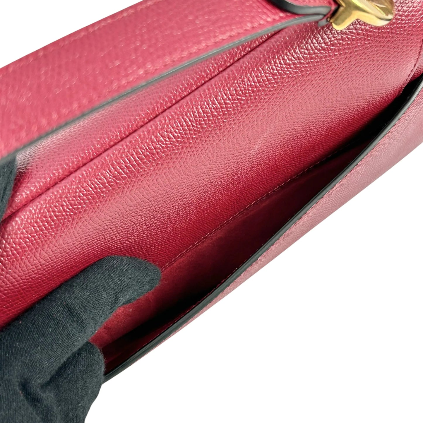 Dior Saddle Leather One Shoulder Bag - Red