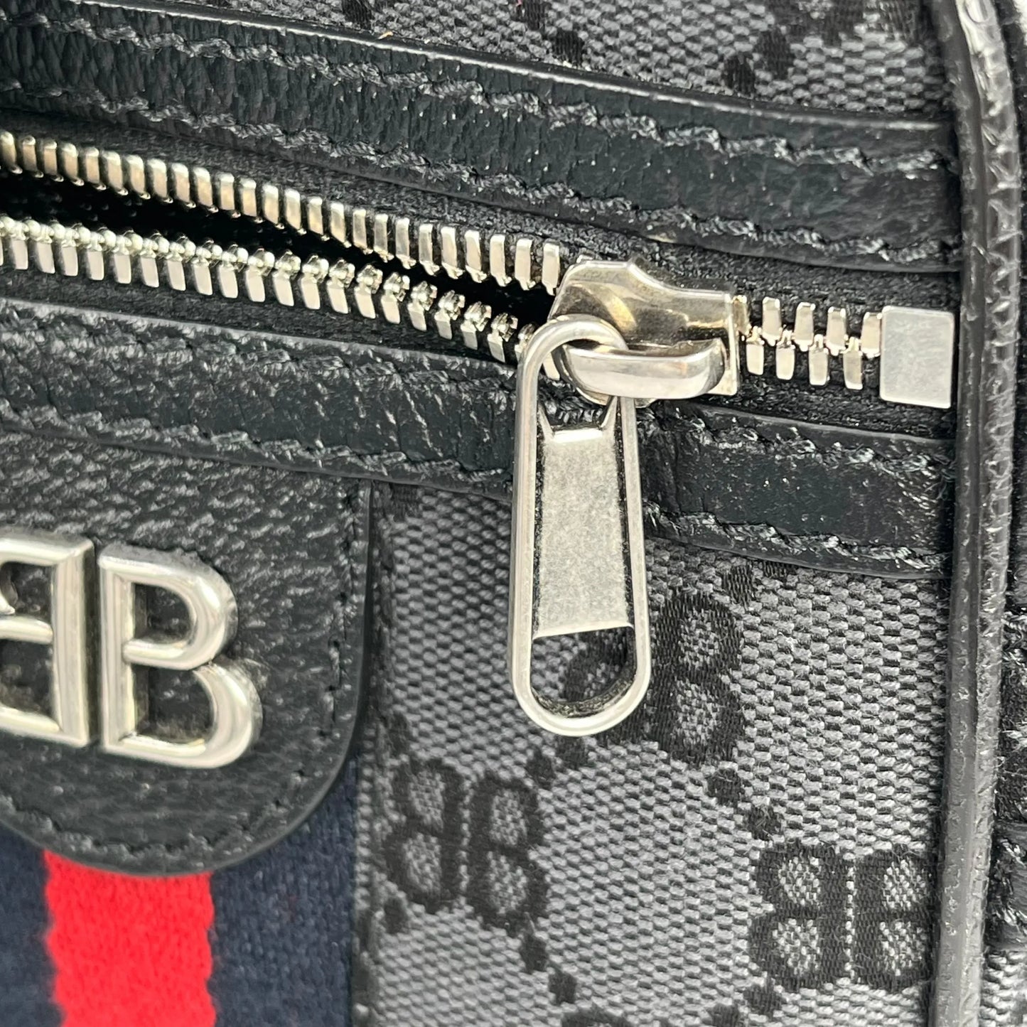 BALENCIAGA × GUCCI BB Spreem The Hacker Project Shoulder Bag