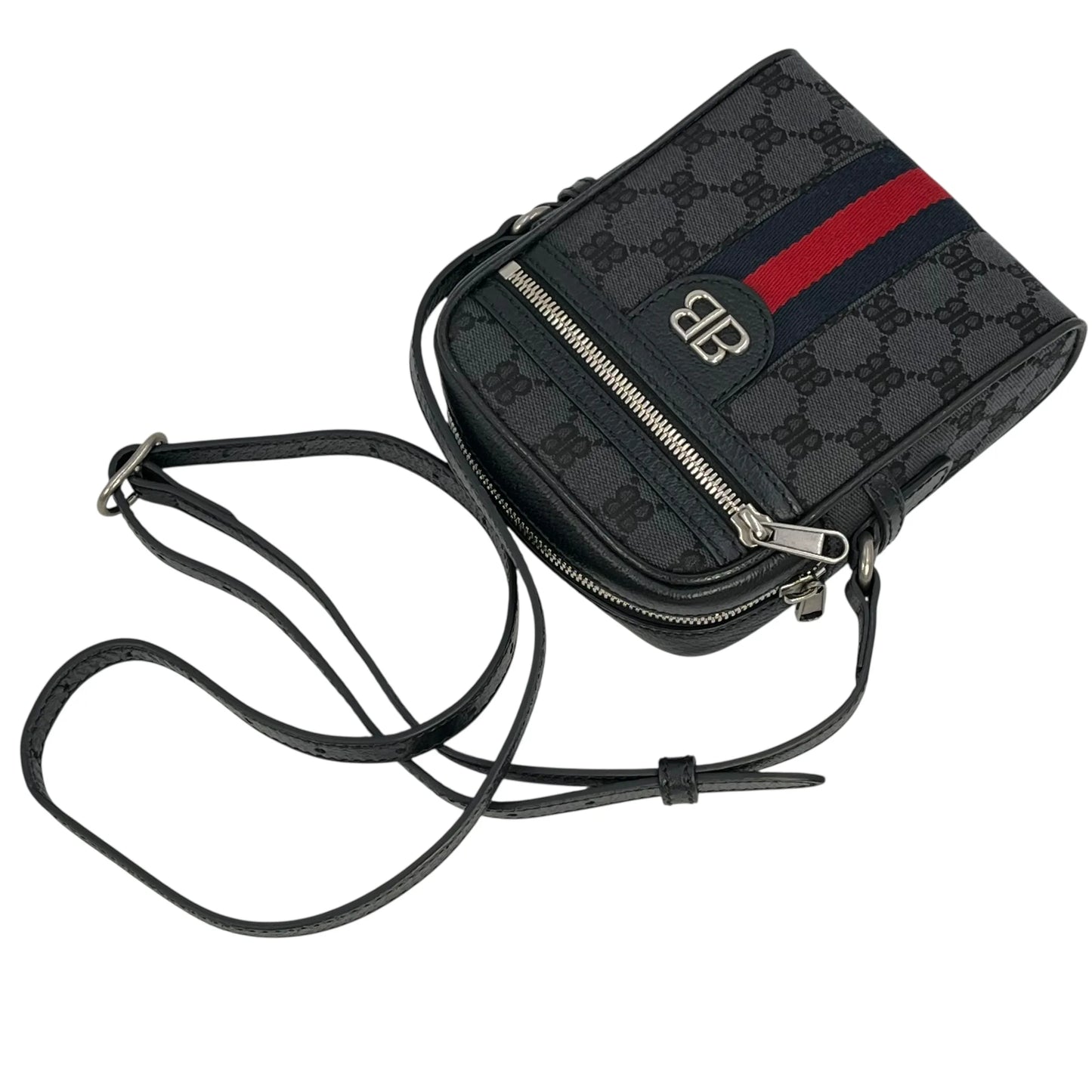 BALENCIAGA × GUCCI BB Spreem The Hacker Project Shoulder Bag