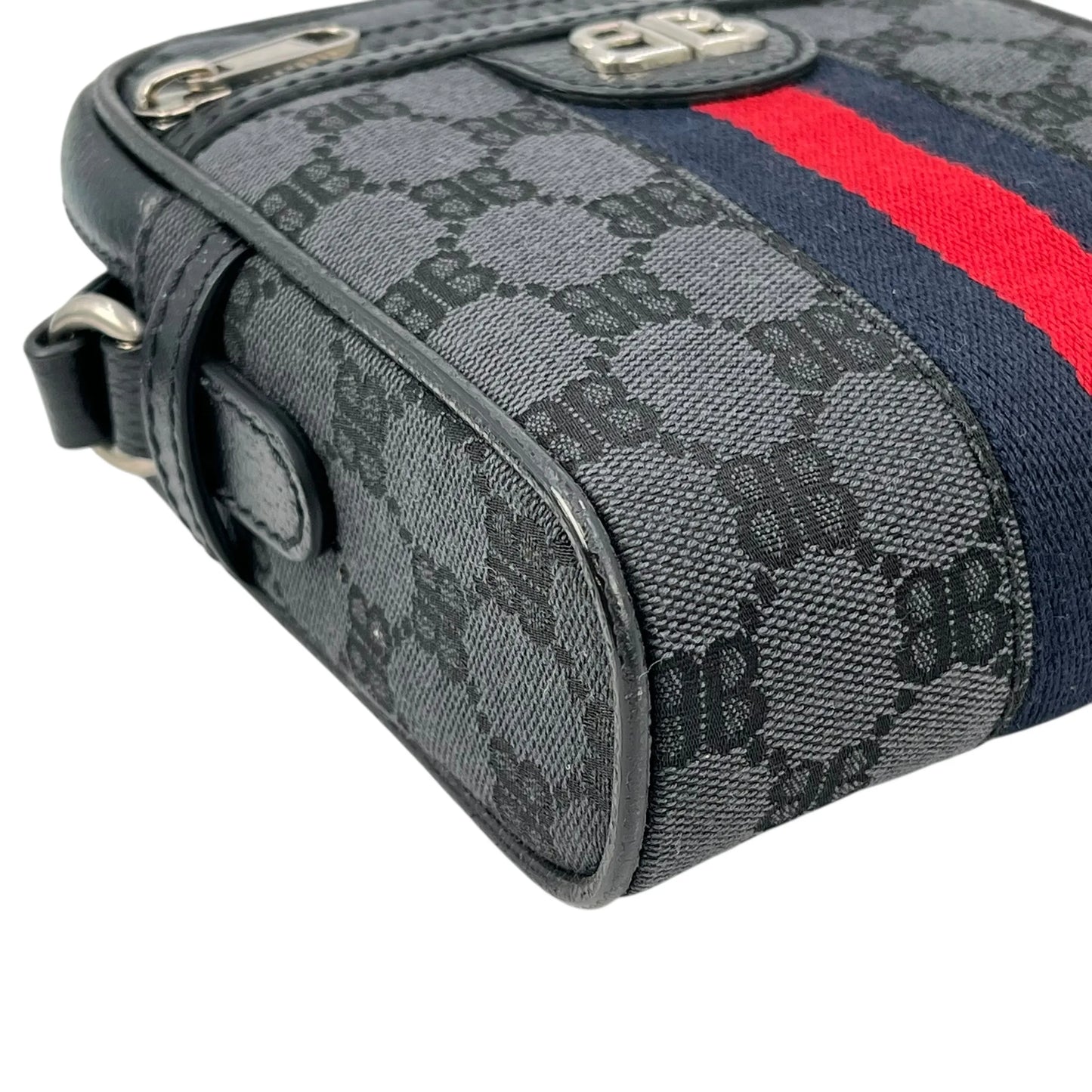 BALENCIAGA × GUCCI BB Spreem The Hacker Project Shoulder Bag