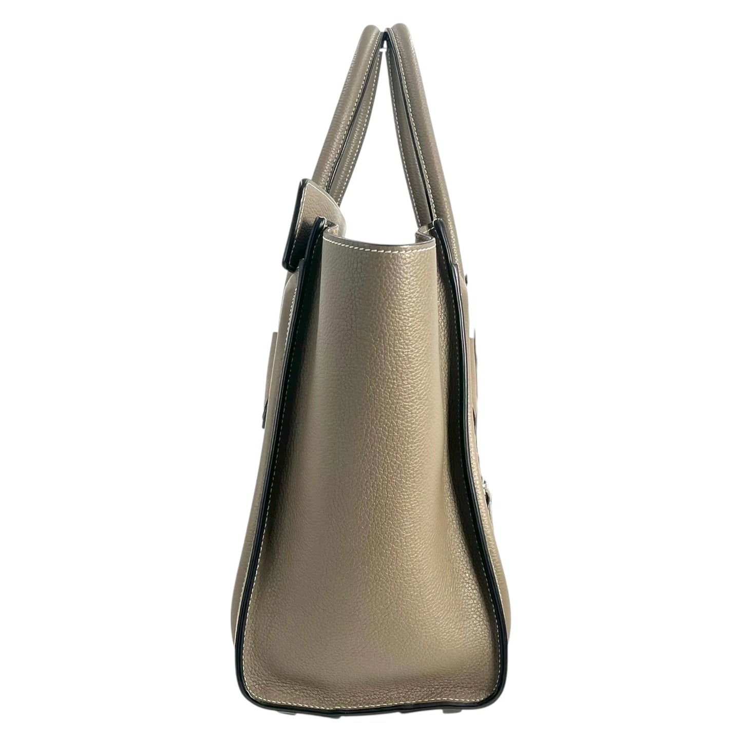 CELINE Luggage Micro Hand Bag Tote Bag - Beige