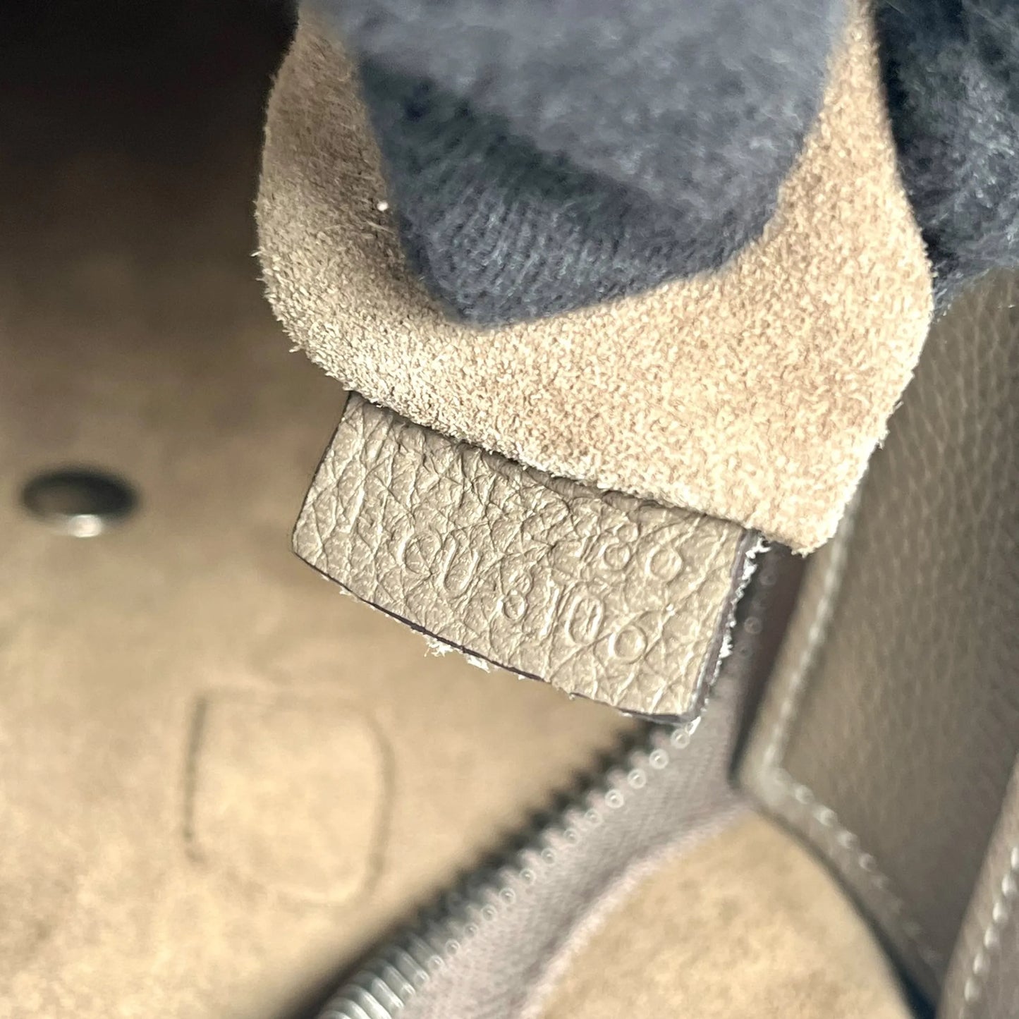 CELINE Luggage Micro Hand Bag Tote Bag - Beige