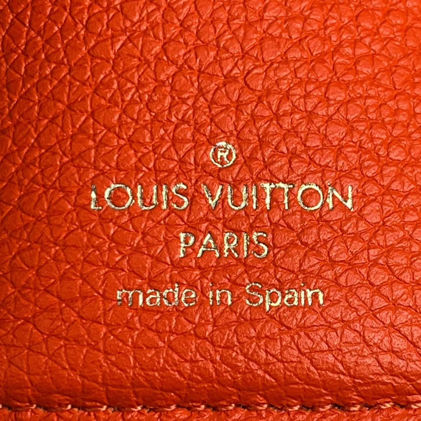 Louis Vuitton Portefeuille Lockmini Compact Wallet - Orange