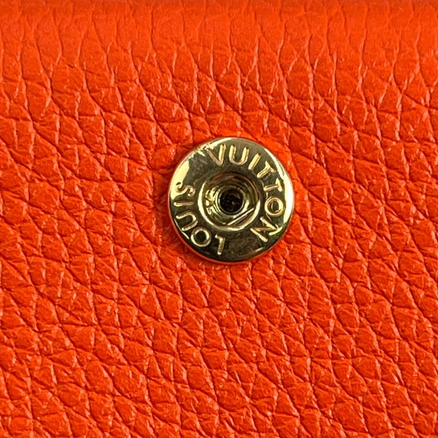Louis Vuitton Portefeuille Lockmini Compact Wallet - Orange