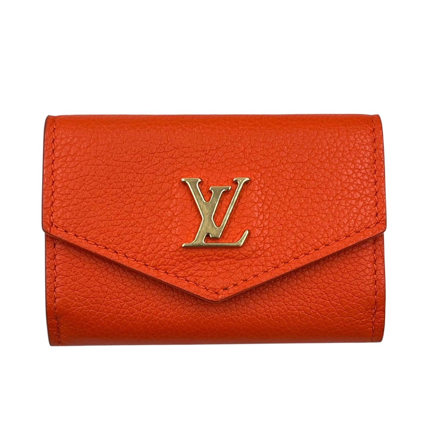 Louis Vuitton Portefeuille Lockmini Compact Wallet - Orange