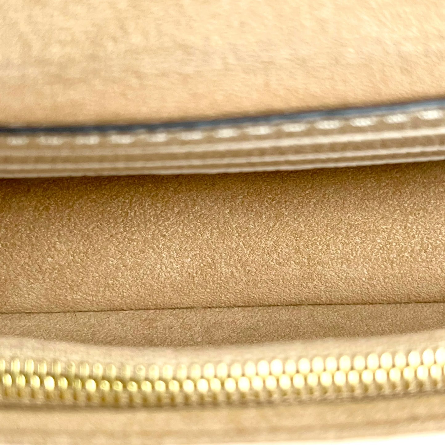 Louis Vuitton Monogram Empreinte Chain Wallet Shoulder Bag - Cream