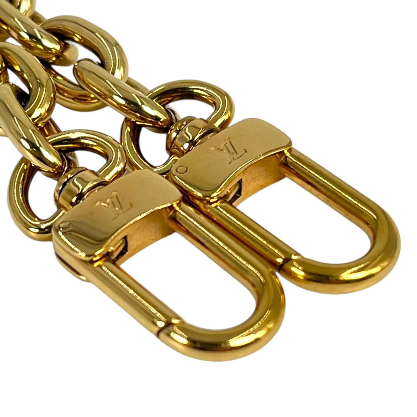 Louis Vuitton Monogram Empreinte Chain Wallet Shoulder Bag - Cream