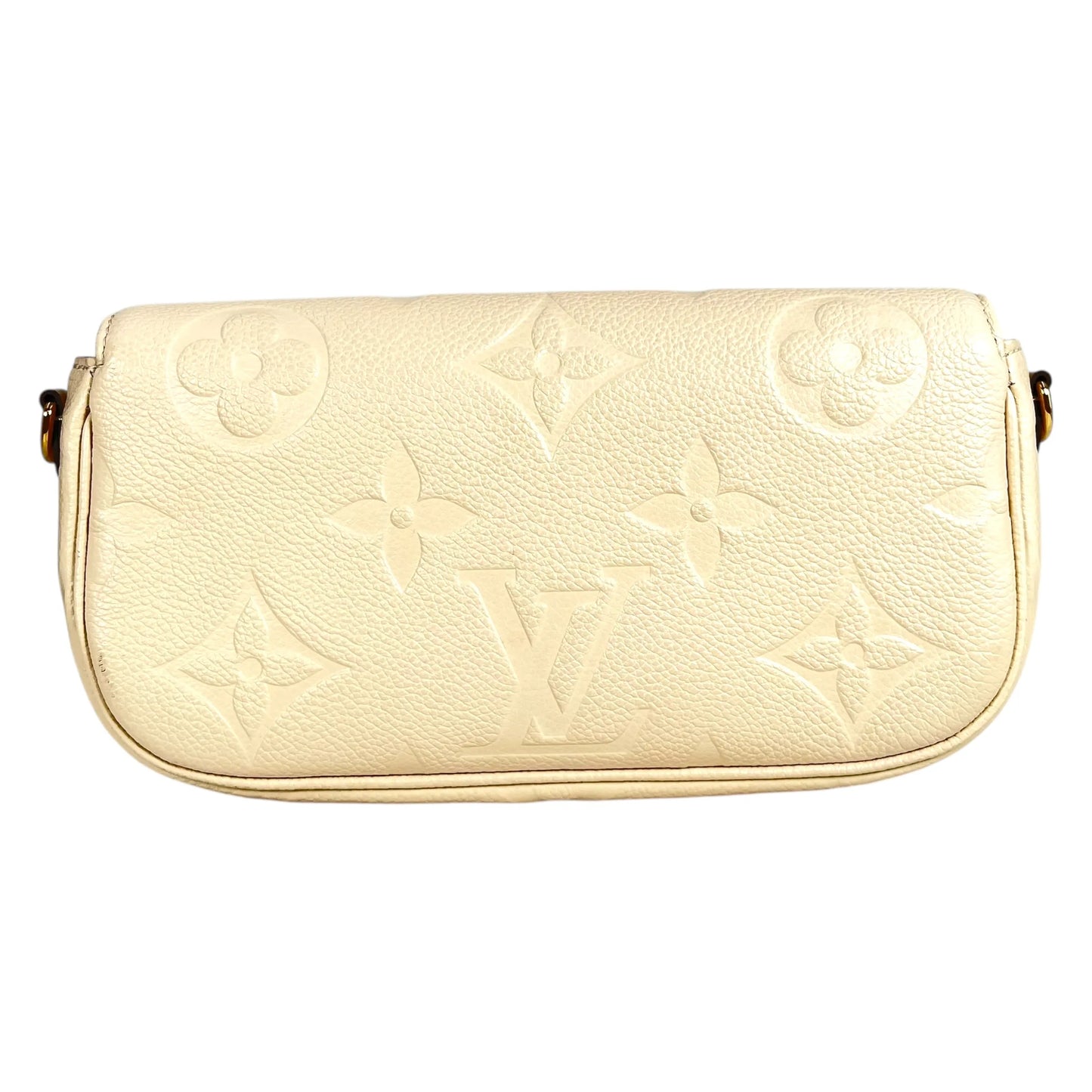 Louis Vuitton Monogram Empreinte Chain Wallet Shoulder Bag - Cream