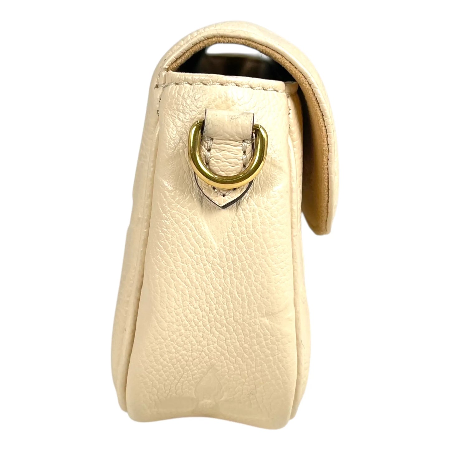 Louis Vuitton Monogram Empreinte Chain Wallet Shoulder Bag - Cream