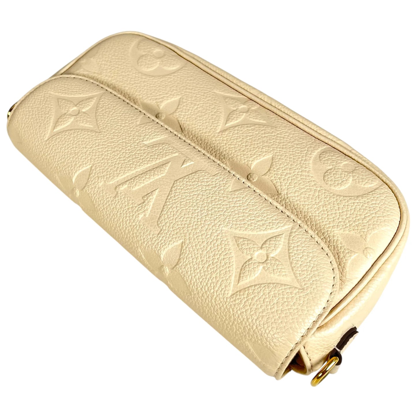 Louis Vuitton Monogram Empreinte Chain Wallet Shoulder Bag - Cream