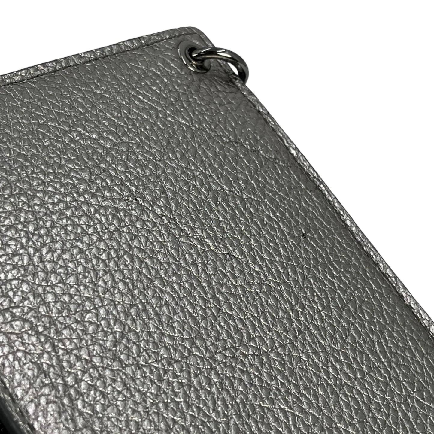 JIMMY CHOO Studs Phone Case Shoulder Bag - Silver