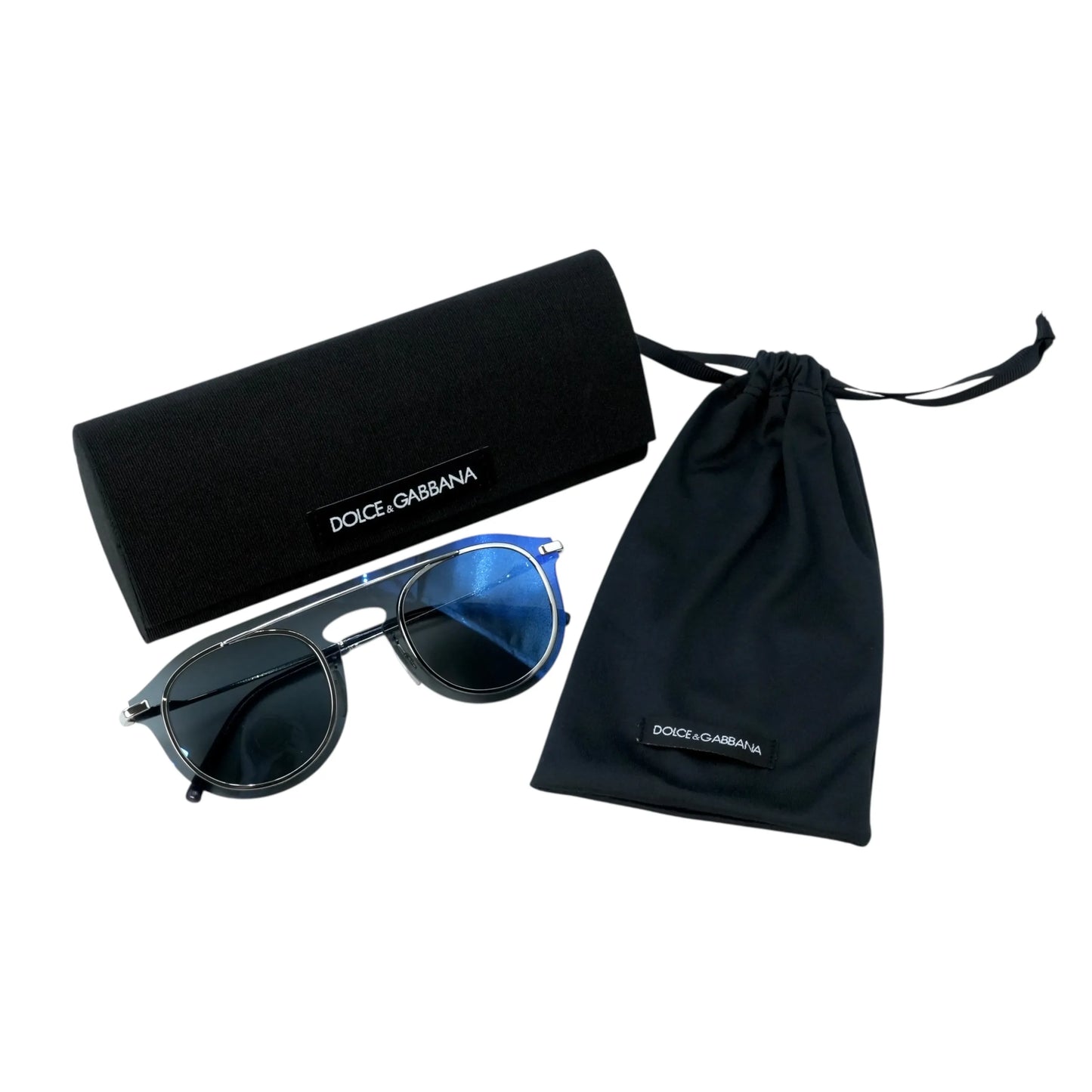 DOLCE&GABBANA Blue Sunglasses - Blue - 33965
