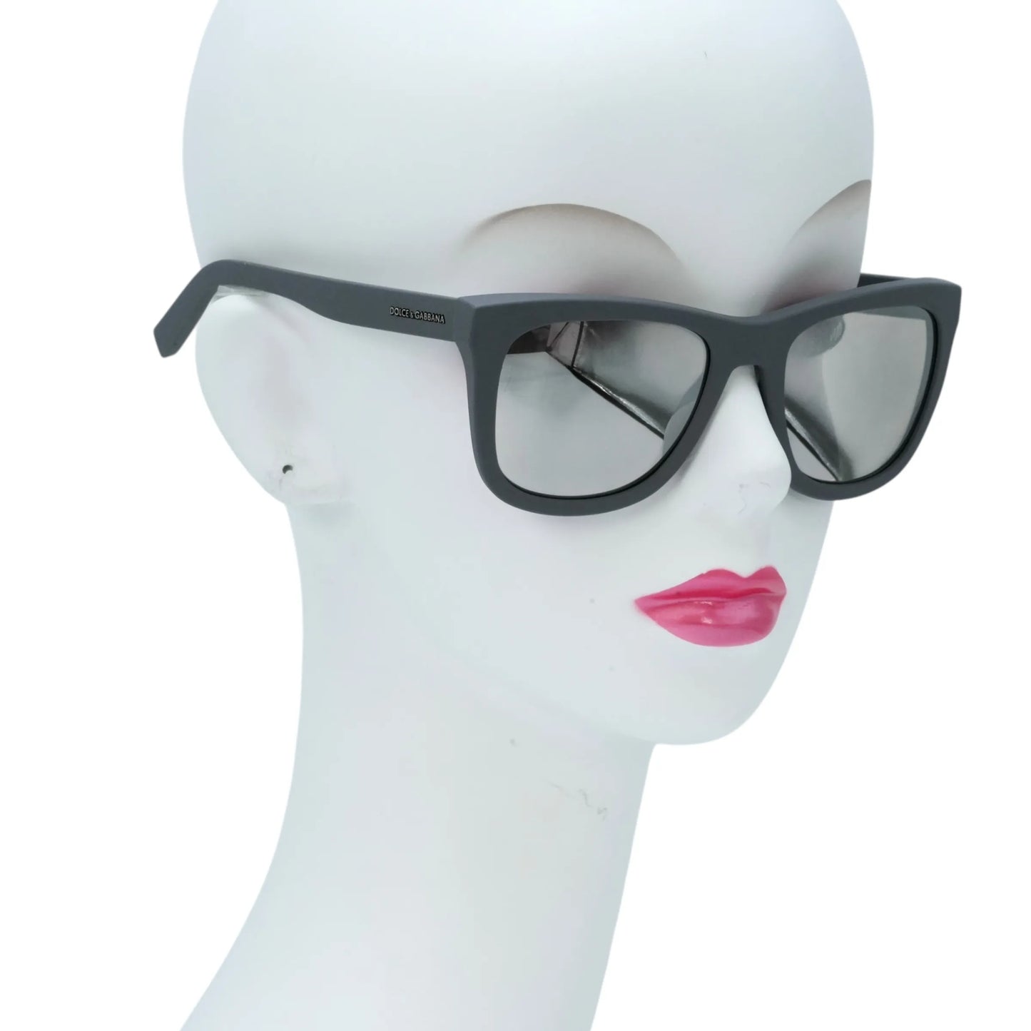 DOLCE&GABBANA Gray Frame Sunglasses - Gray - 34023