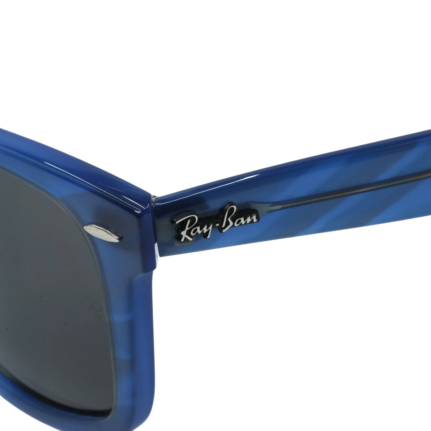 Ray-Ban Blue Frame Sunglasses - Blue - 34038