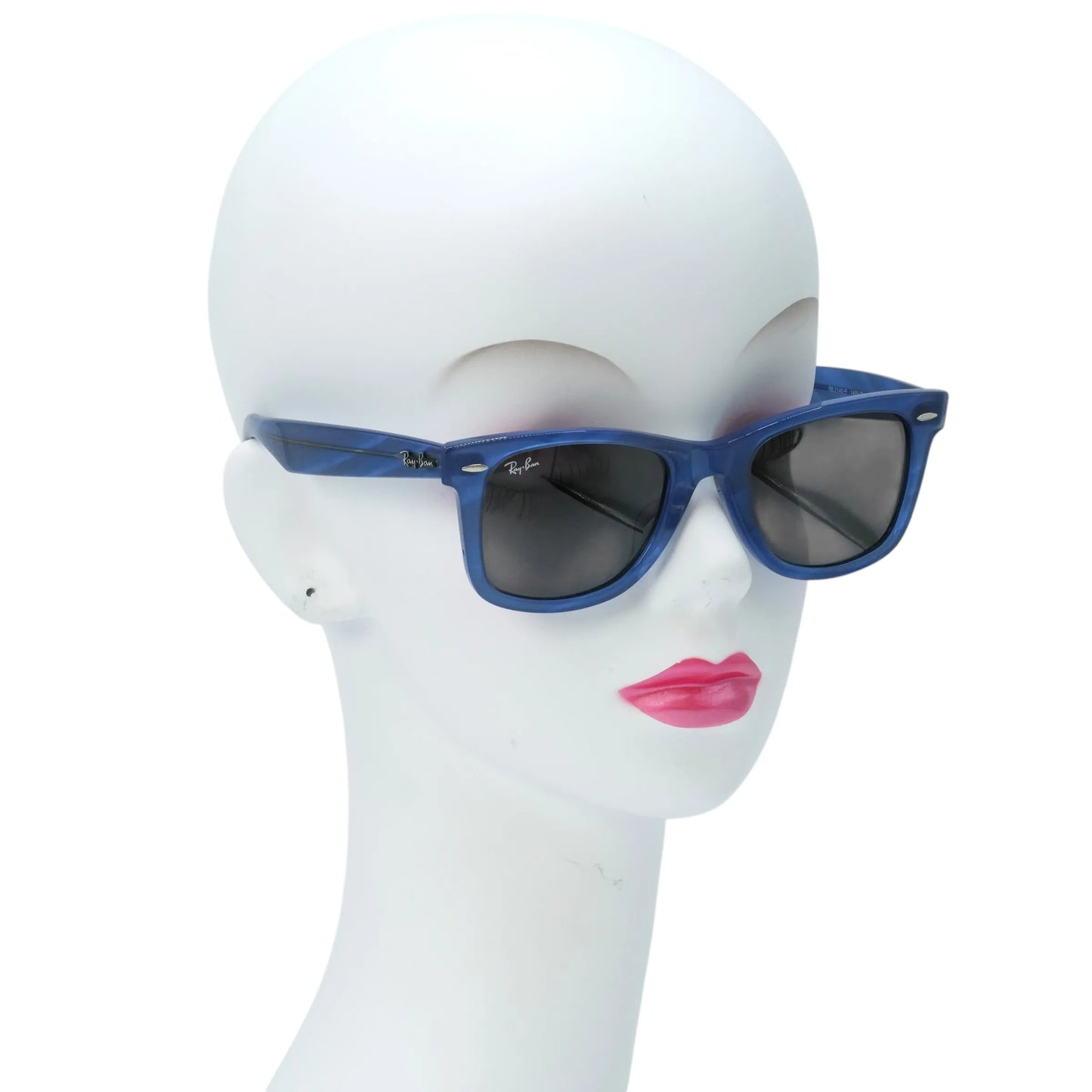 Ray-Ban Blue Frame Sunglasses - Blue - 34038