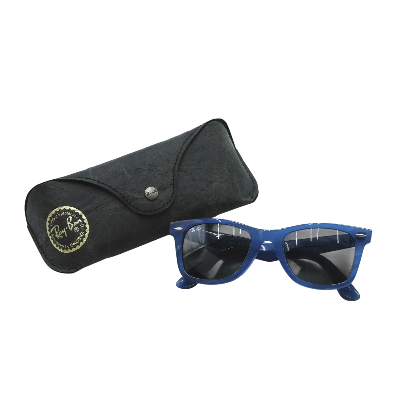 Ray-Ban Blue Frame Sunglasses - Blue - 34038