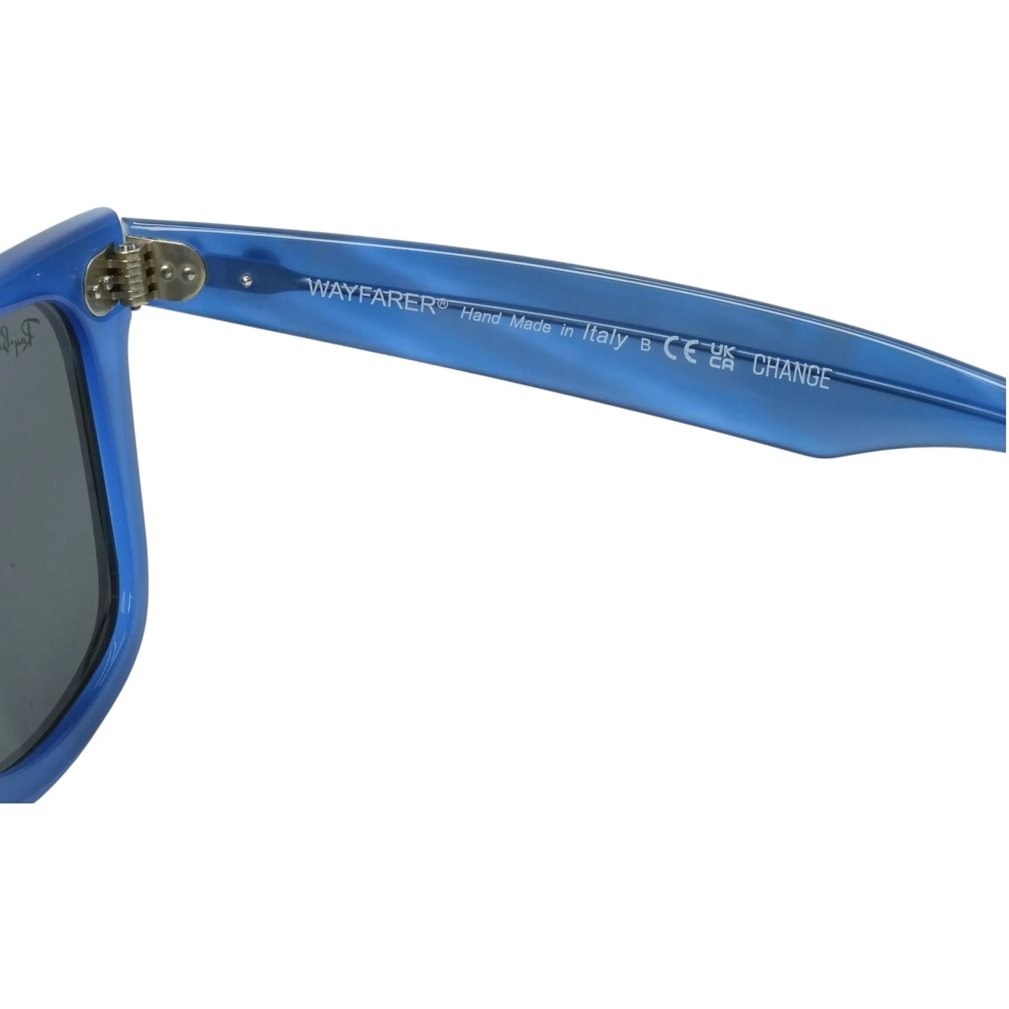 Ray-Ban Blue Frame Sunglasses - Blue - 34038