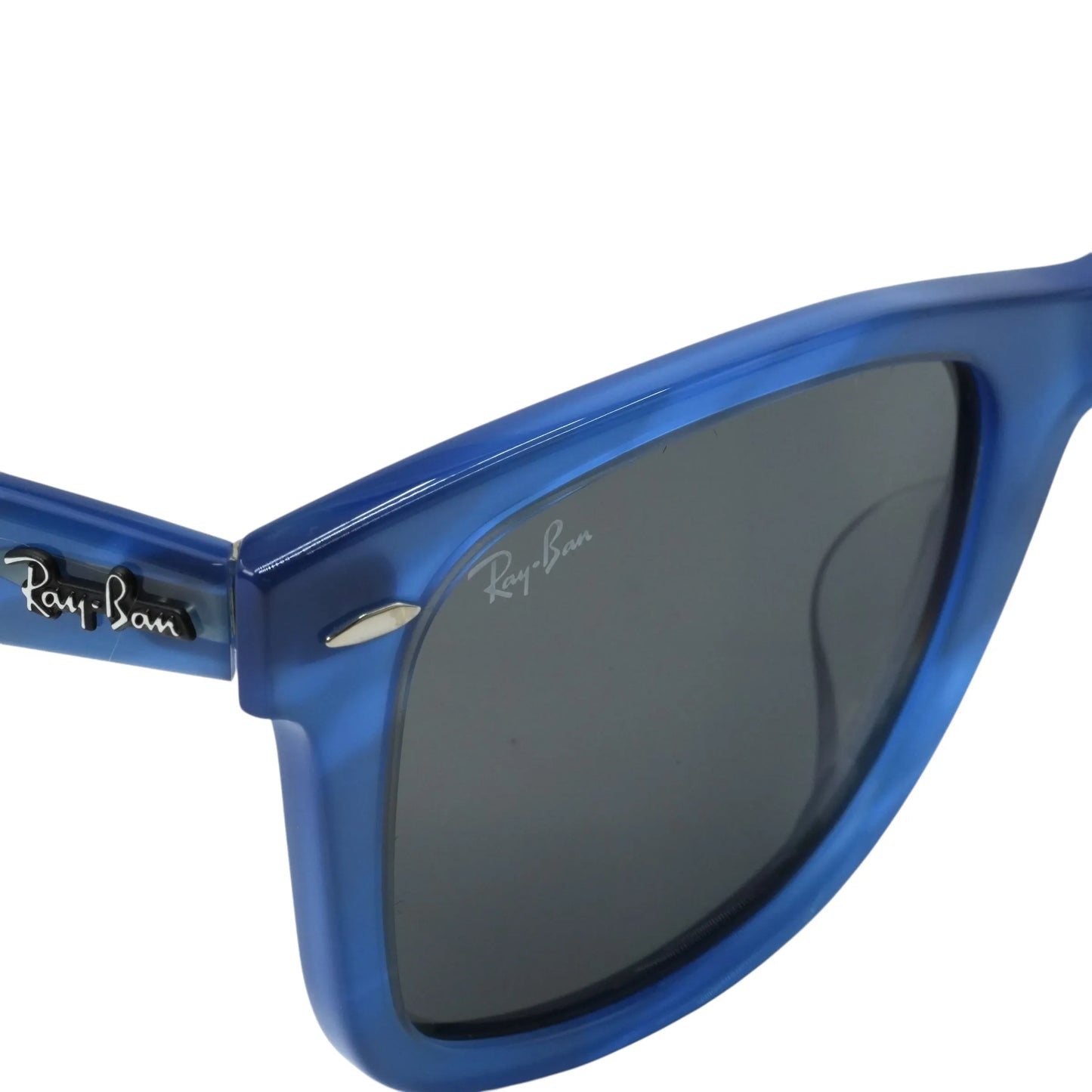 Ray-Ban Blue Frame Sunglasses - Blue - 34038