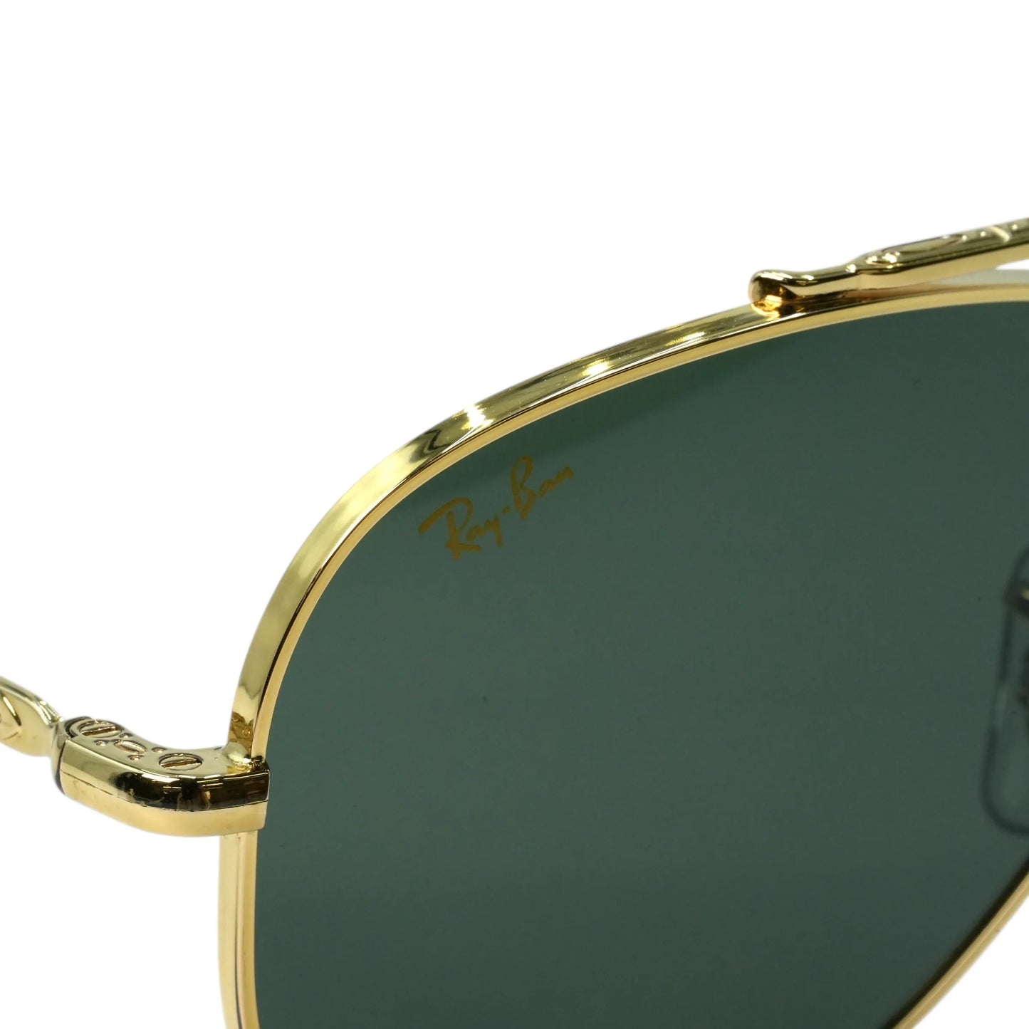 Ray-Ban Gold Frame Sunglasses - Gold - 34044