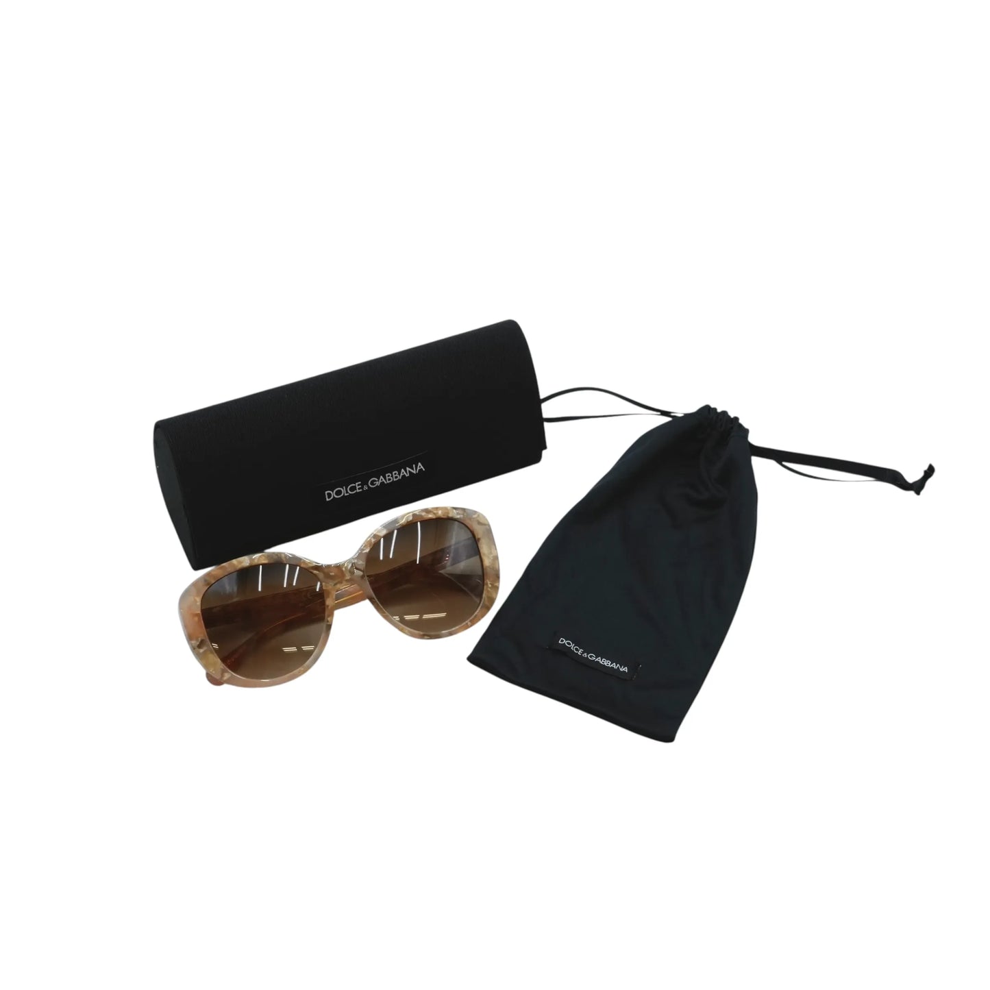 DOLCE&GABBANA Beige Frame Sunglasses - Beige - 34065