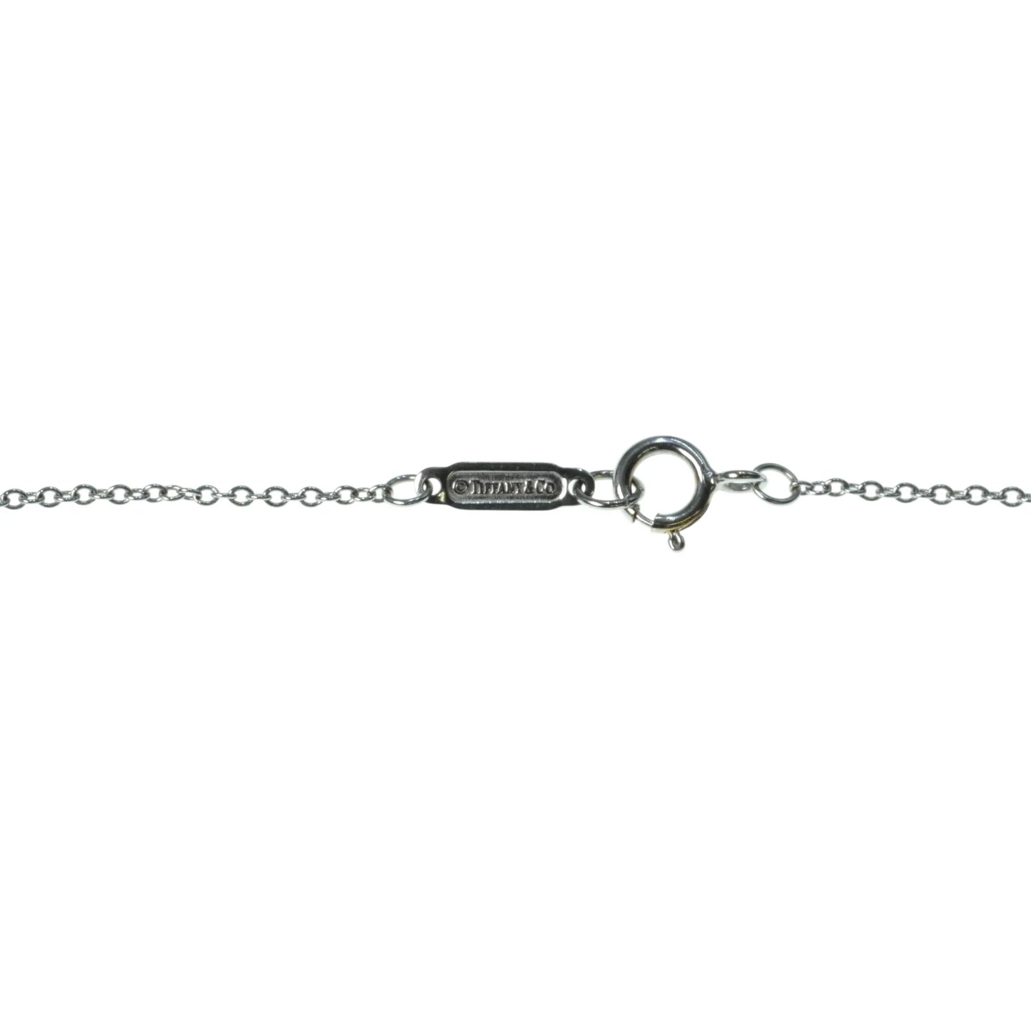 Tiffany Horseshoe 18K Diamond Necklace