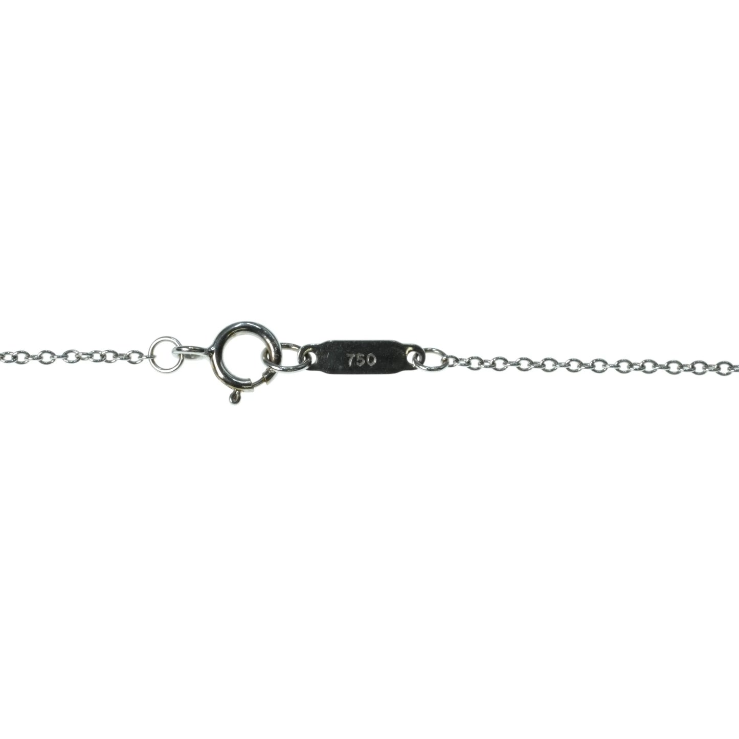 Tiffany Horseshoe 18K Diamond Necklace