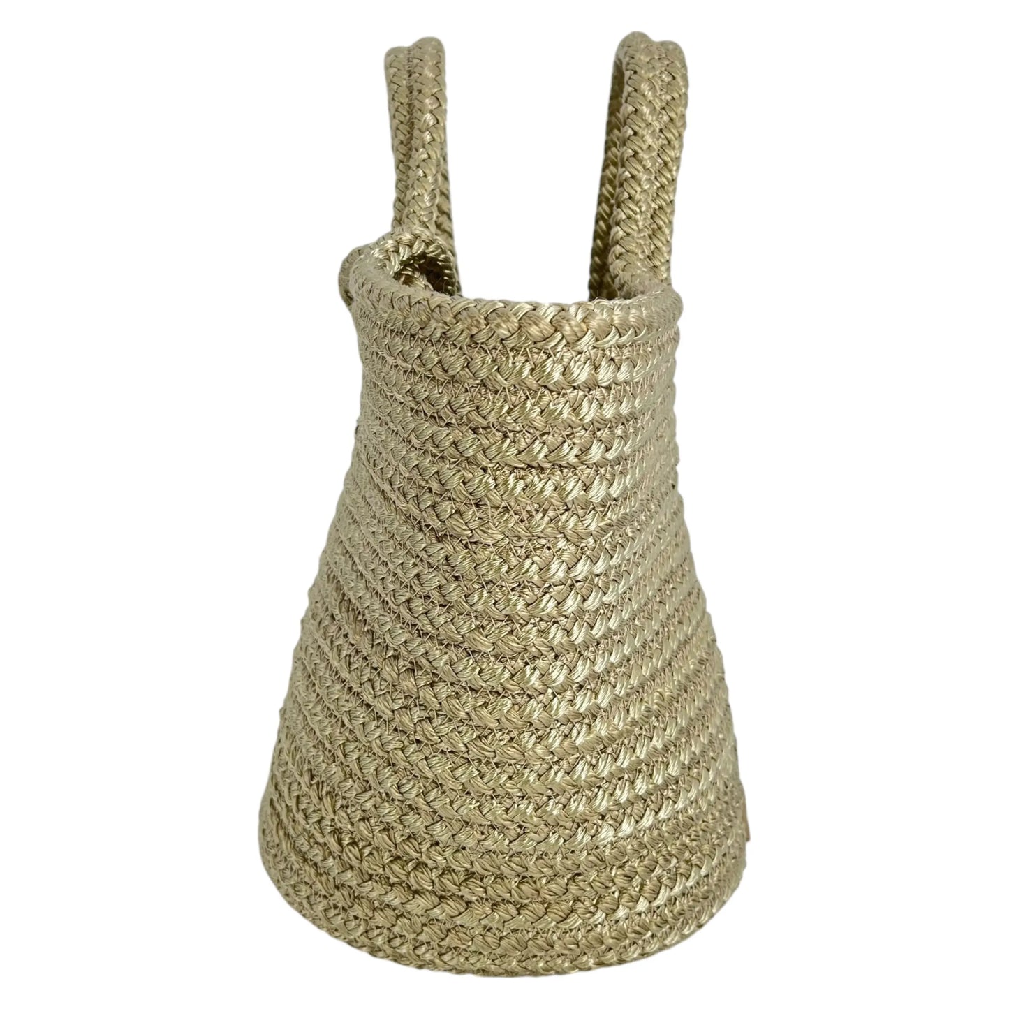 Balenciaga Ibiza Small Basket Hand Bag - Beige