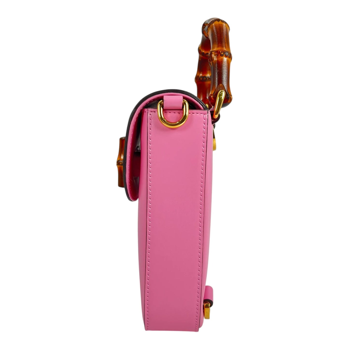 GUCCI Bamboo Mini Hand Bag Shoulder Bag Backpack - Pink