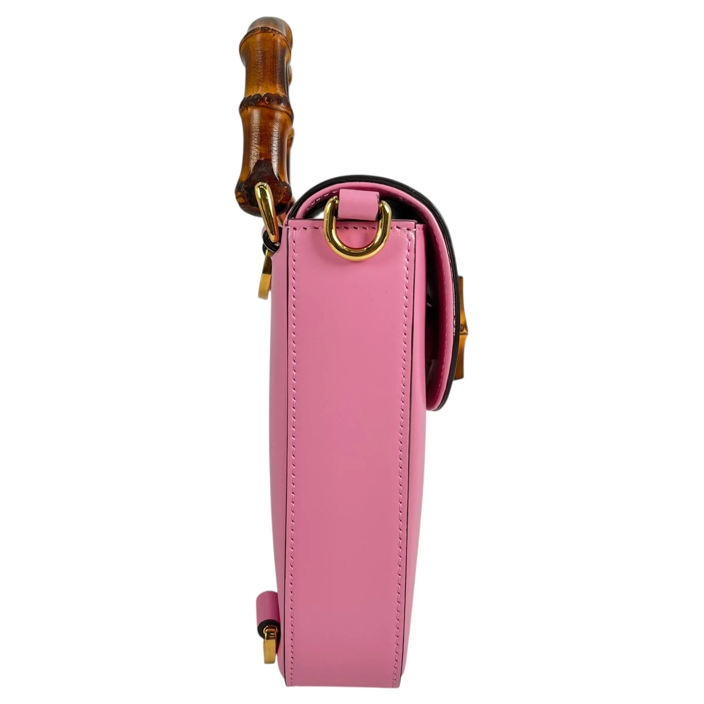 GUCCI Bamboo Mini Hand Bag Shoulder Bag Backpack - Pink